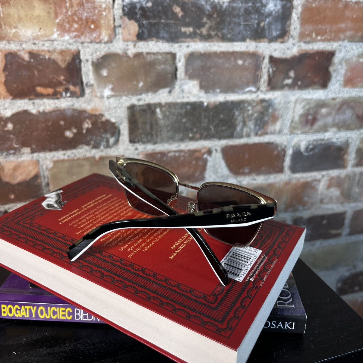 Prada Prada Milano VPR65Y Rectangle Sunglasses Glasses Luxury Size ONE SIZE - 12 Thumbnail