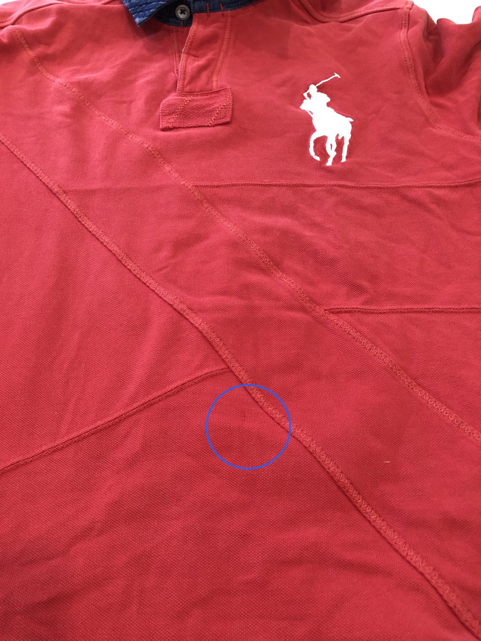 Designer × Polo Ralph Lauren × Vintage Vintage Polo Ralph Lauren Chief Keef Polo Shirt XL Size US XL / EU 56 / 4 - 14 Thumbnail