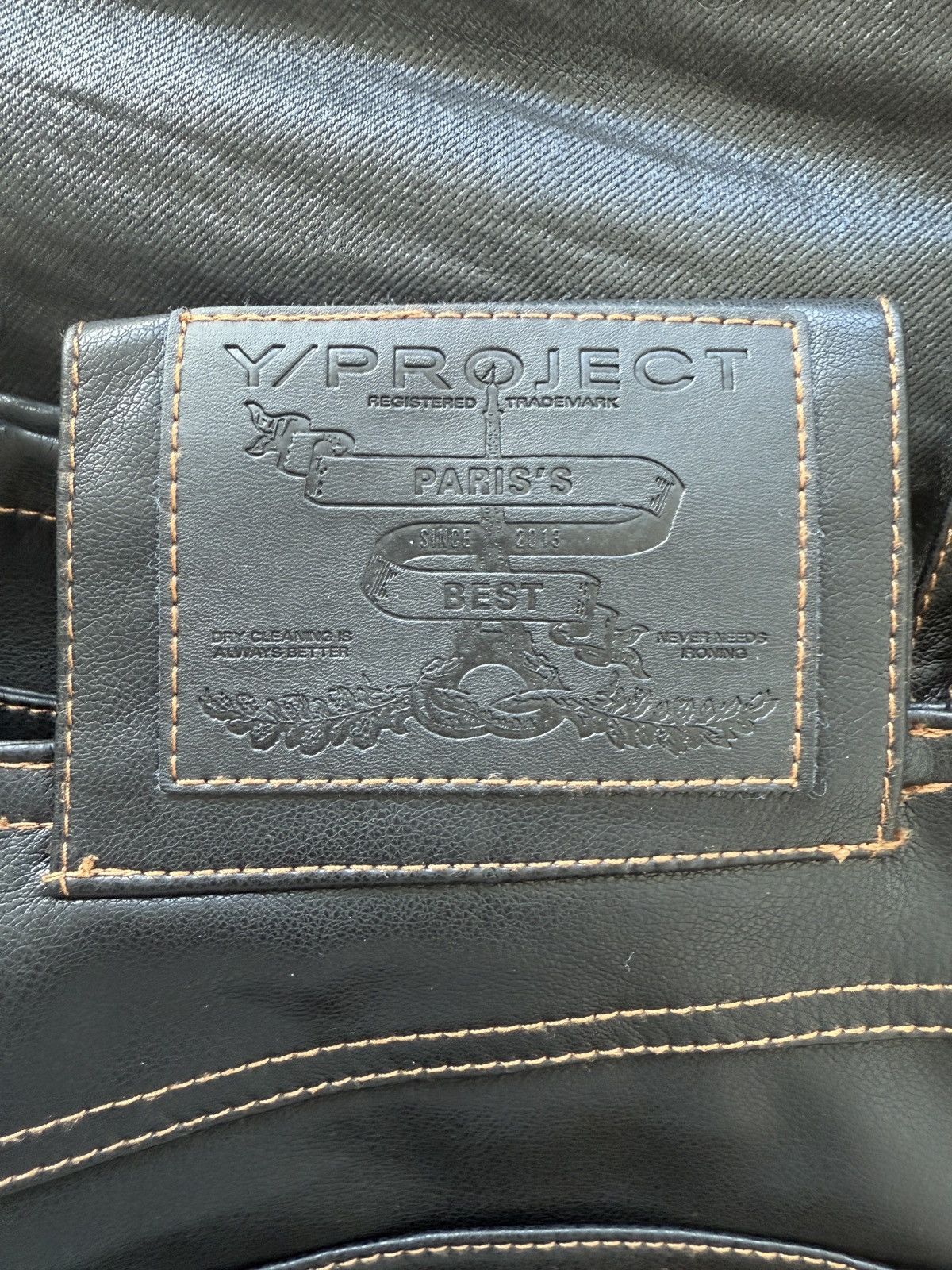 Y/Project Y/ PROJECT Y Belt wide-leg pants Size US 32 / EU 48 - 6 Thumbnail