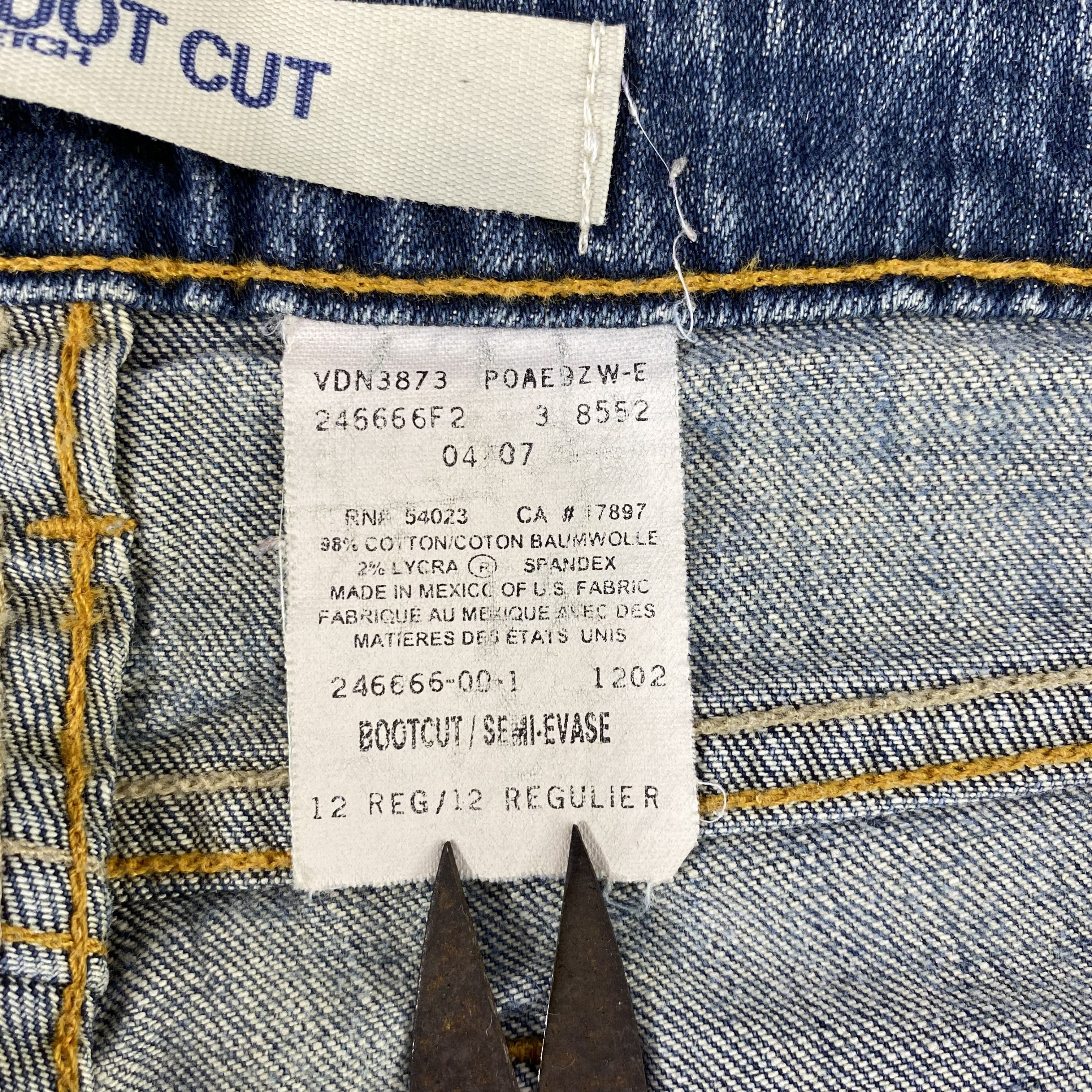 Gap × Japanese Brand × Jean Gap Boot Cut Wash Jeans - J1142 Size US 34 / EU 50 - 10 Thumbnail