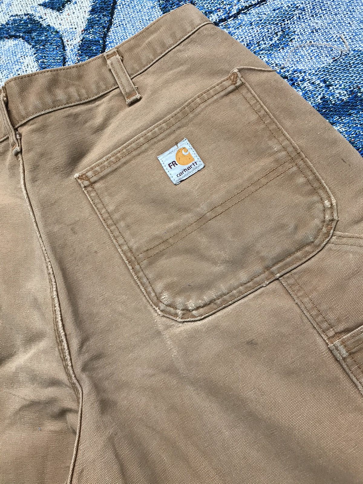 Carhartt Vintage Carhartt FRB229 BRN carpenter workwear Size US 34 / EU 50 - 15 Thumbnail