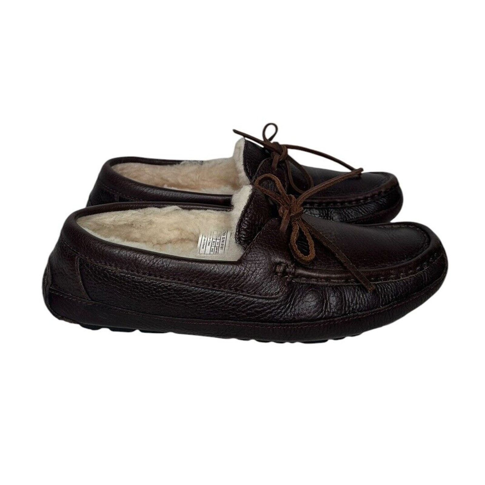 Brown Loafers Ugg Slip On Moccasins UGG Suede Roni Moccasian  display picture 1