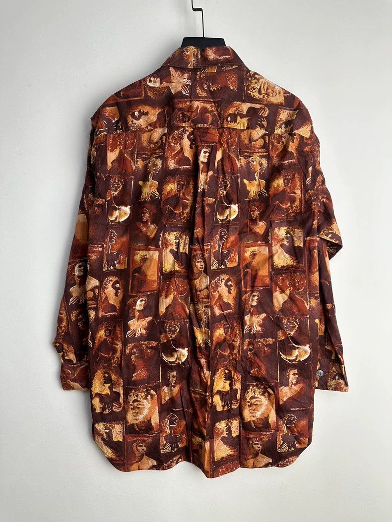 Jean Paul Gaultier Jean paul gaultier Printed photo loose shirt 2504-Nextarrow Size US M / EU 48-50 / 2 - 6 Thumbnail