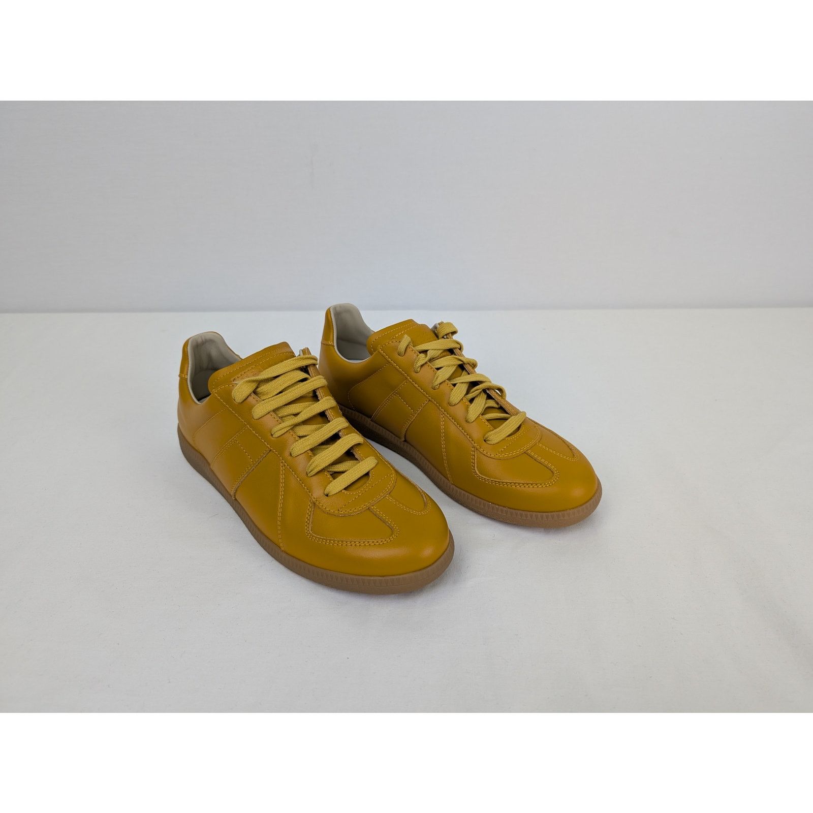 Maison Margiela o1rshd1 Low-Top Sneakers in Mustard Yellow Size US 8 / EU 41 - 7 Thumbnail