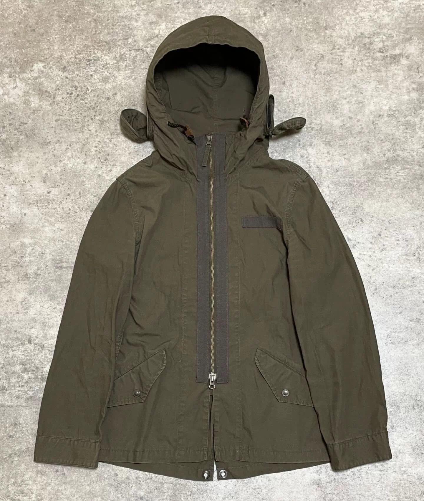 Vintage Vintage 80s Ninja Sniper Hooded Jacket Size US M / EU 48-50 / 2 - 1 Thumbnail