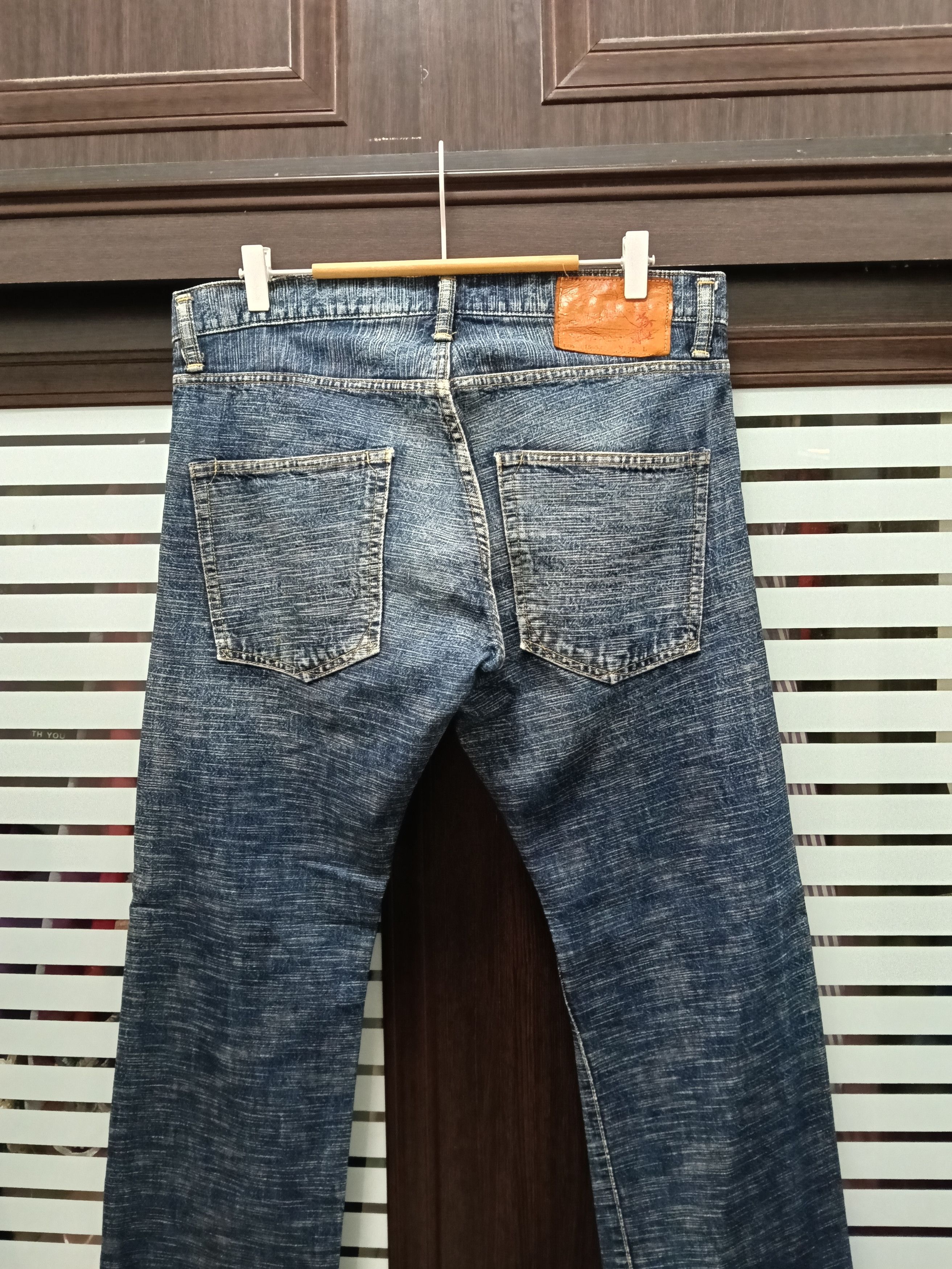 Japanese Brand (33) Ku Denim Melt Into The Universe Lot 515653. Size US 33 - 9 Thumbnail