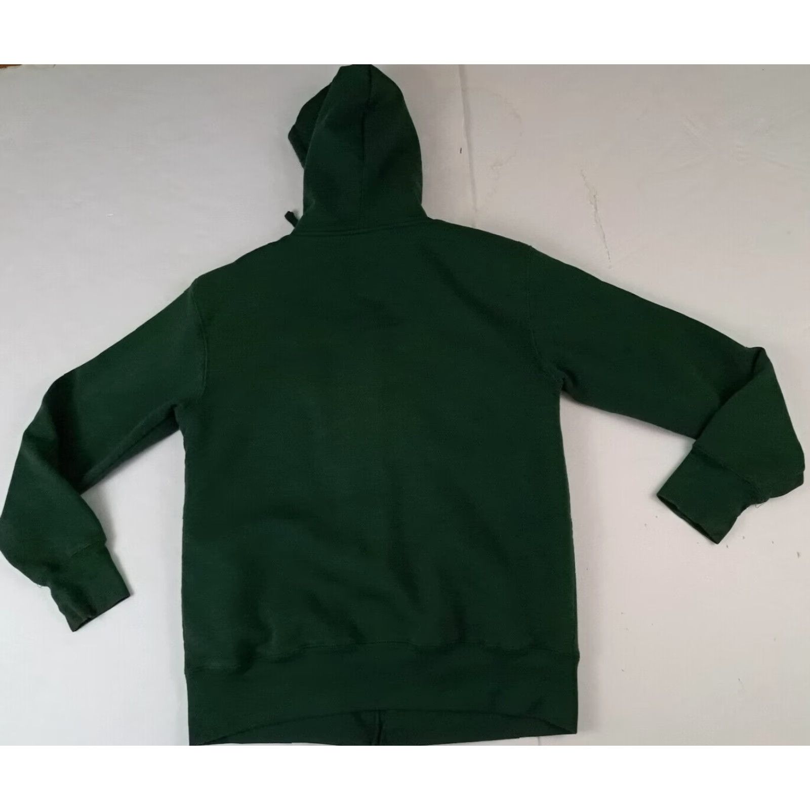 Vintage VINTAGE Michigan State Spartans Zip-Up Insulated Hooded Jacket M Pro Edge Green Basketball Hoodie Mens Womens Unisex Adults Jacket Size US M / EU 48-50 / 2 - 6 Thumbnail