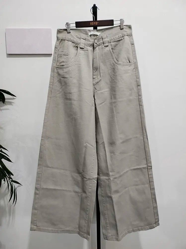 Japanese Brand × Vintage Casual Vintage Washed Wide Leg Jeans Pants Size US 32 / EU 48 - 5 Thumbnail