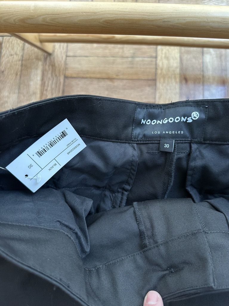 Noon Goons Noon Goons Club Pant – Black Twill Trouser – New With Tags Size US 30 / EU 46 - 7 Thumbnail