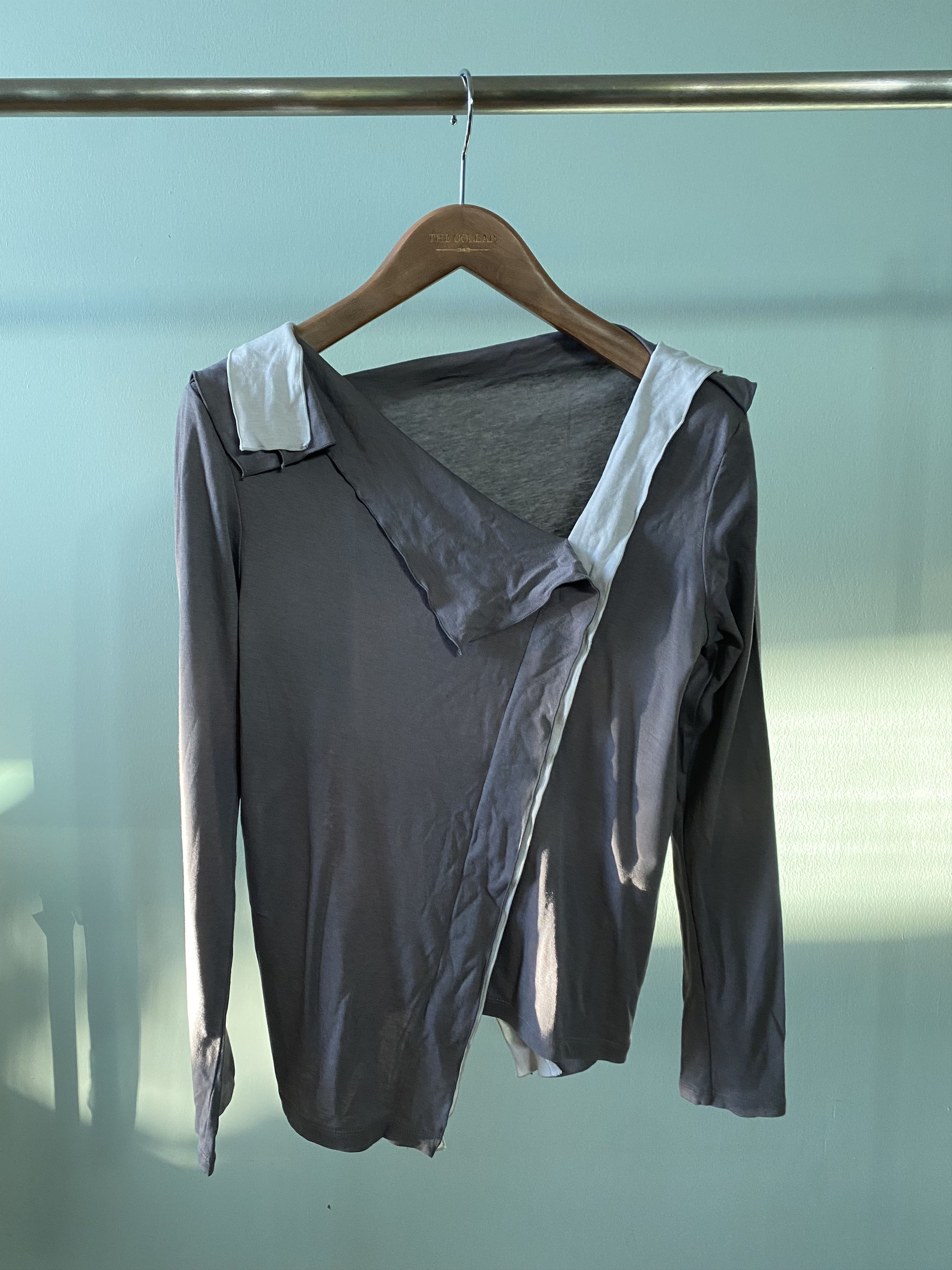 Issey Miyake asymmetric l/s tee Size M / US 6-8 / IT 42-44 - 3 Thumbnail