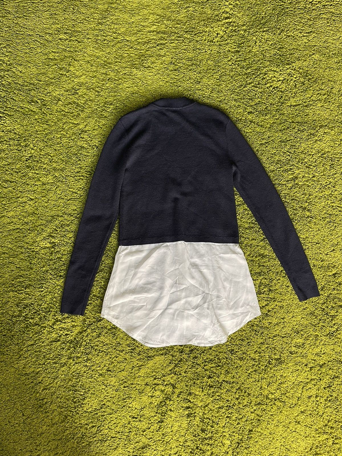 Designer × Sandro Sandro oldmoney style wool + silk sweater Size S / US 4 / IT 40 - 3 Thumbnail