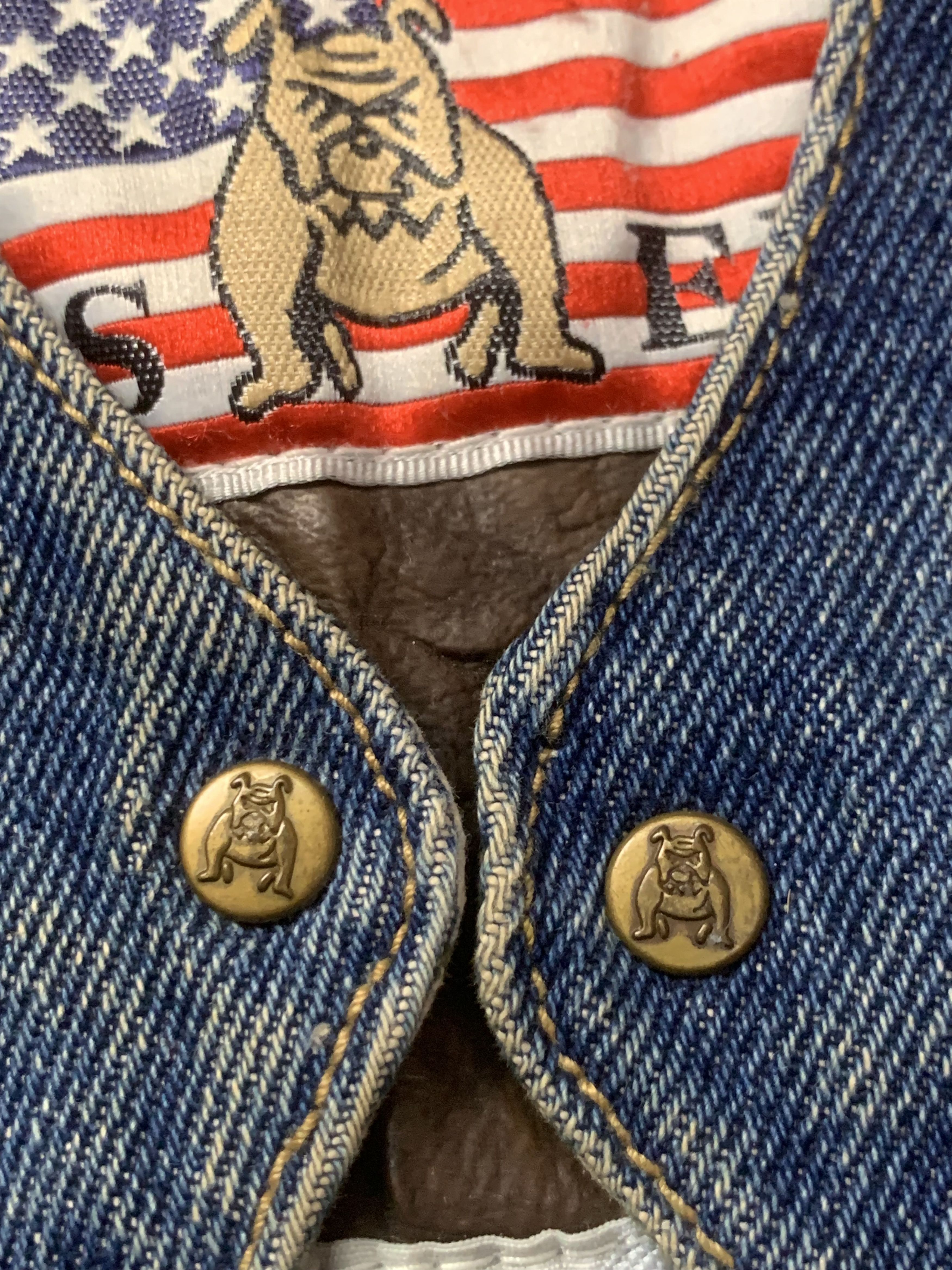 Japanese Brand Rare Design Vintage Used By Pinpai Denim Jackets Size S / US 4 / IT 40 - 7 Thumbnail