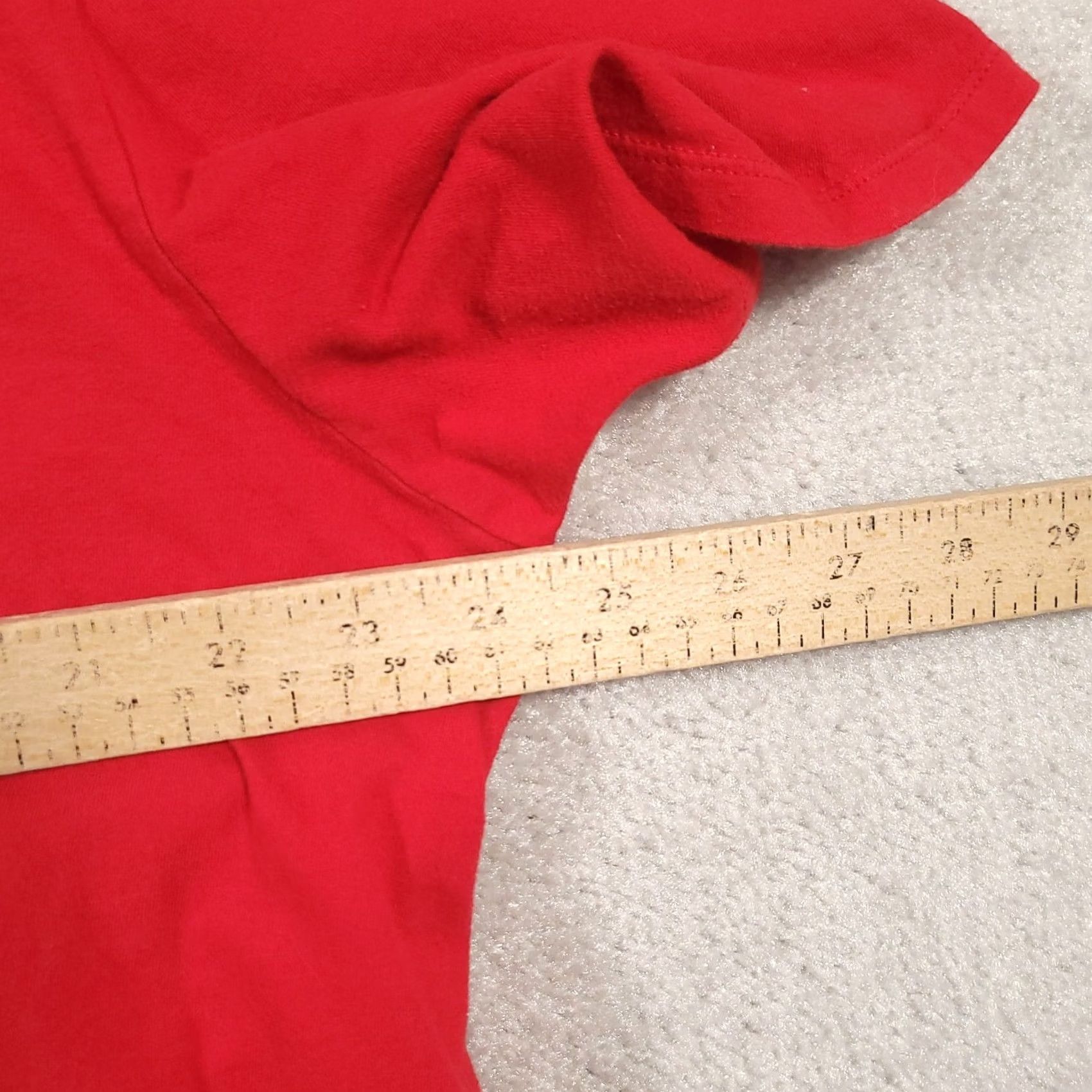 Nike Nike Tee Shirt Mens 2XL Red Athletic Cut Short Sleeve Size US XXL / EU 58 / 5 - 4 Thumbnail