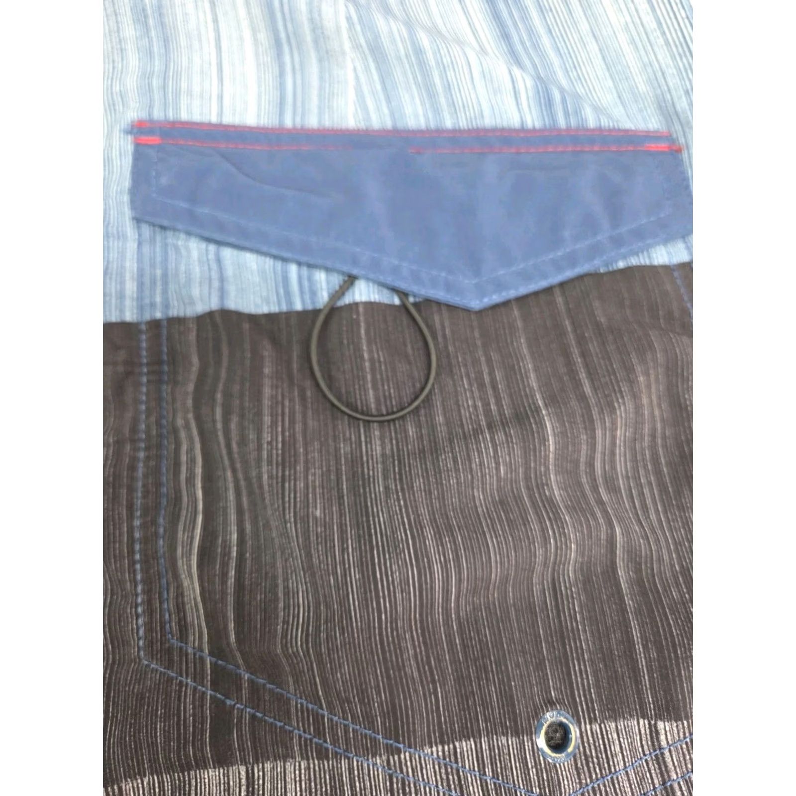 RVCA RVCA Mens Performance Stretch Boardshorts Drawstring Logo Embroidered 36 #8708 Size ONE SIZE - 6 Thumbnail
