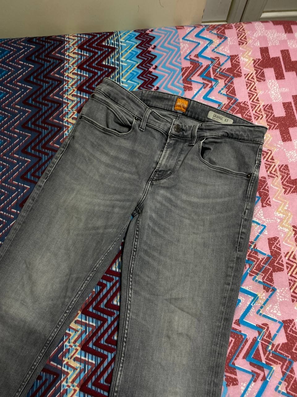 Hugo Boss Hugo Boss gray Y2K jeans pants vintage W32 slim fit Size US 32 / EU 48 - 9 Thumbnail