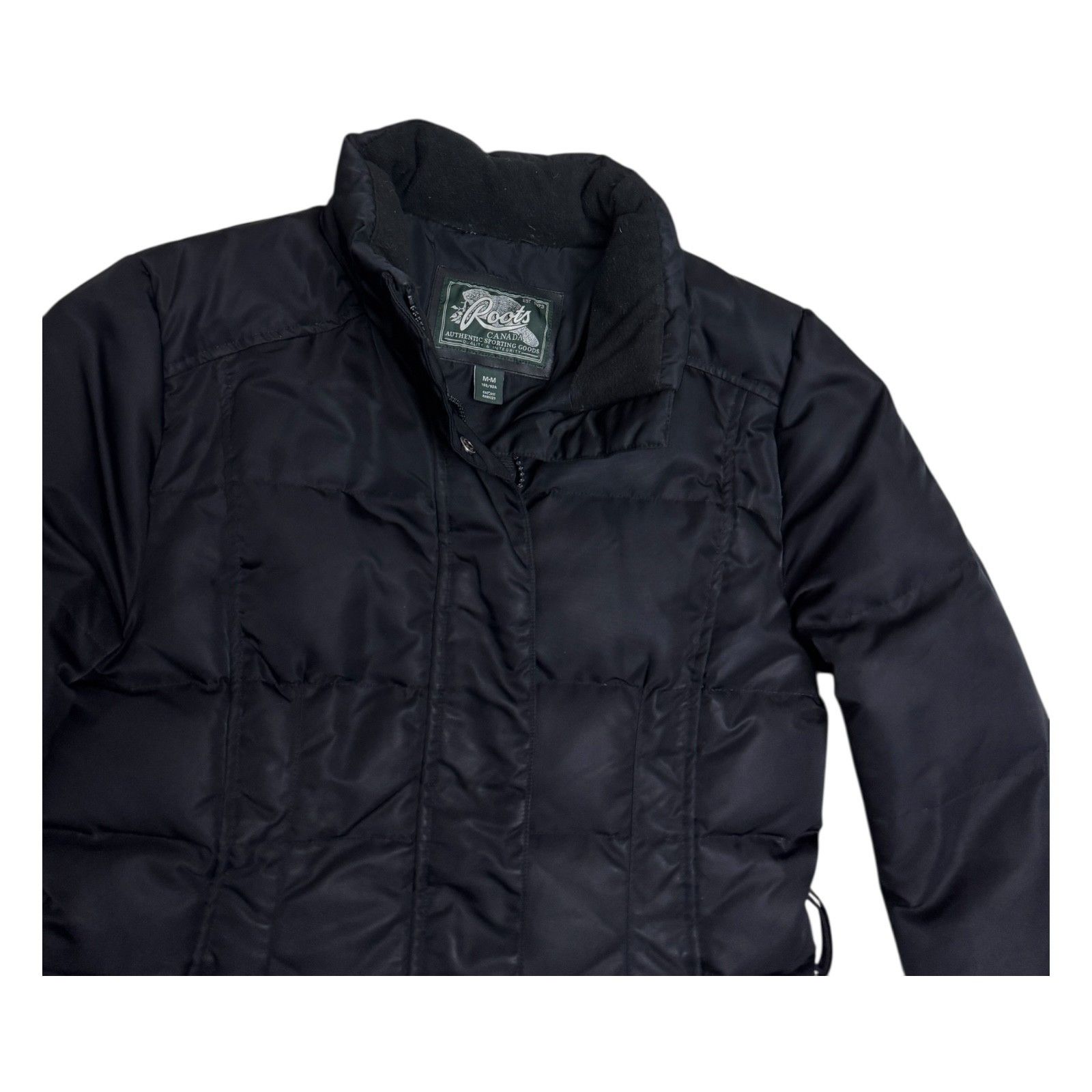 Roots ROOTS Vintage Y2K Down Fill Winter Puffer Parka Coat Medium Size M / US 6-8 / IT 42-44 - 4 Thumbnail