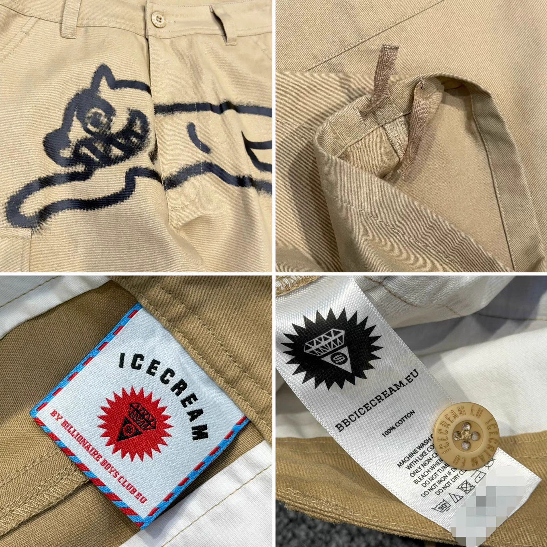 Billionaire Boys Club BBC Flying Dog Casual Pants Q5 Size US 30 / EU 46 - 6 Thumbnail