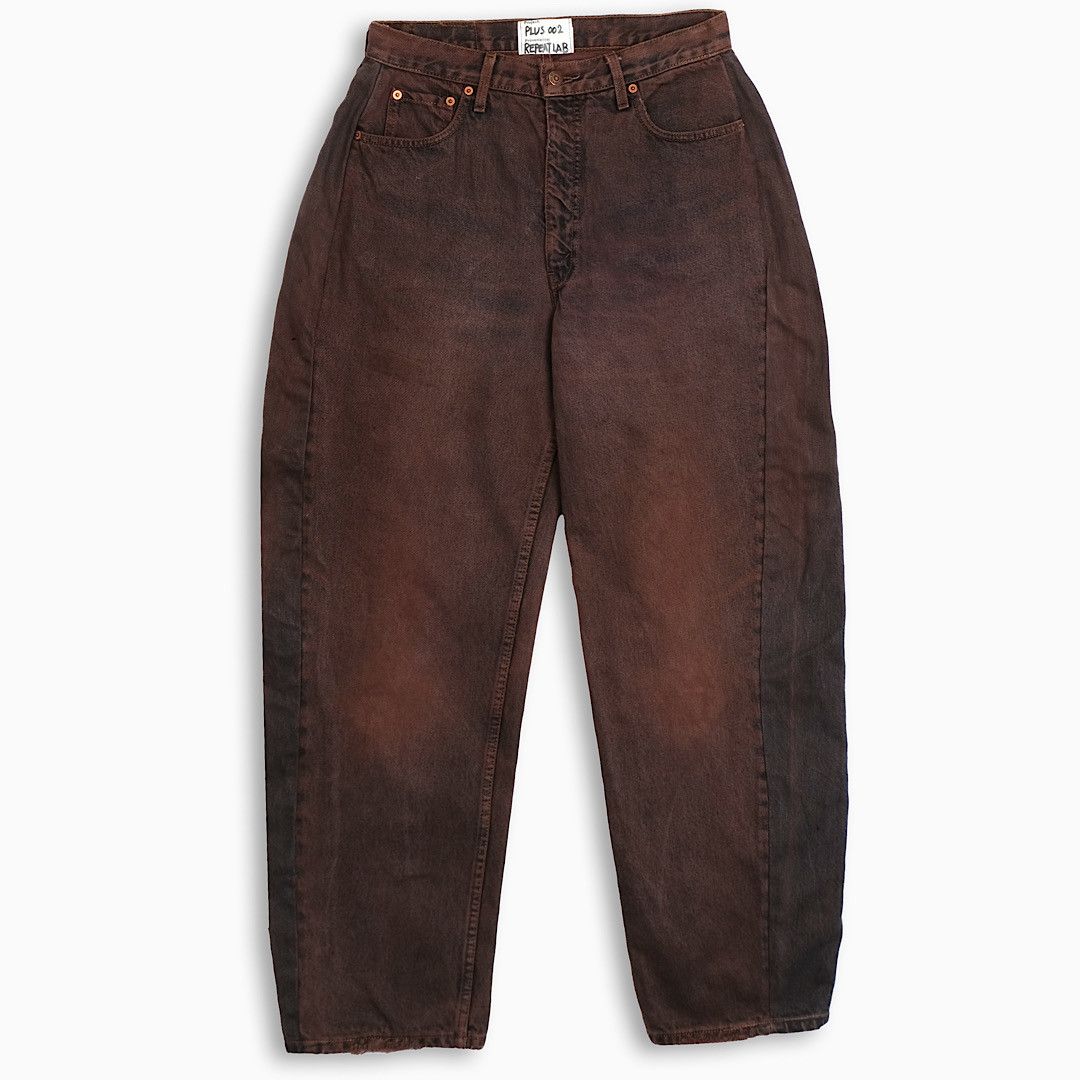 Japanese Brand × Levi's × Vintage REPEAT PLUS 002 High Waist Dirty Brown 30 size (RP002W3001) Size US 30 / EU 46 - 1 Thumbnail