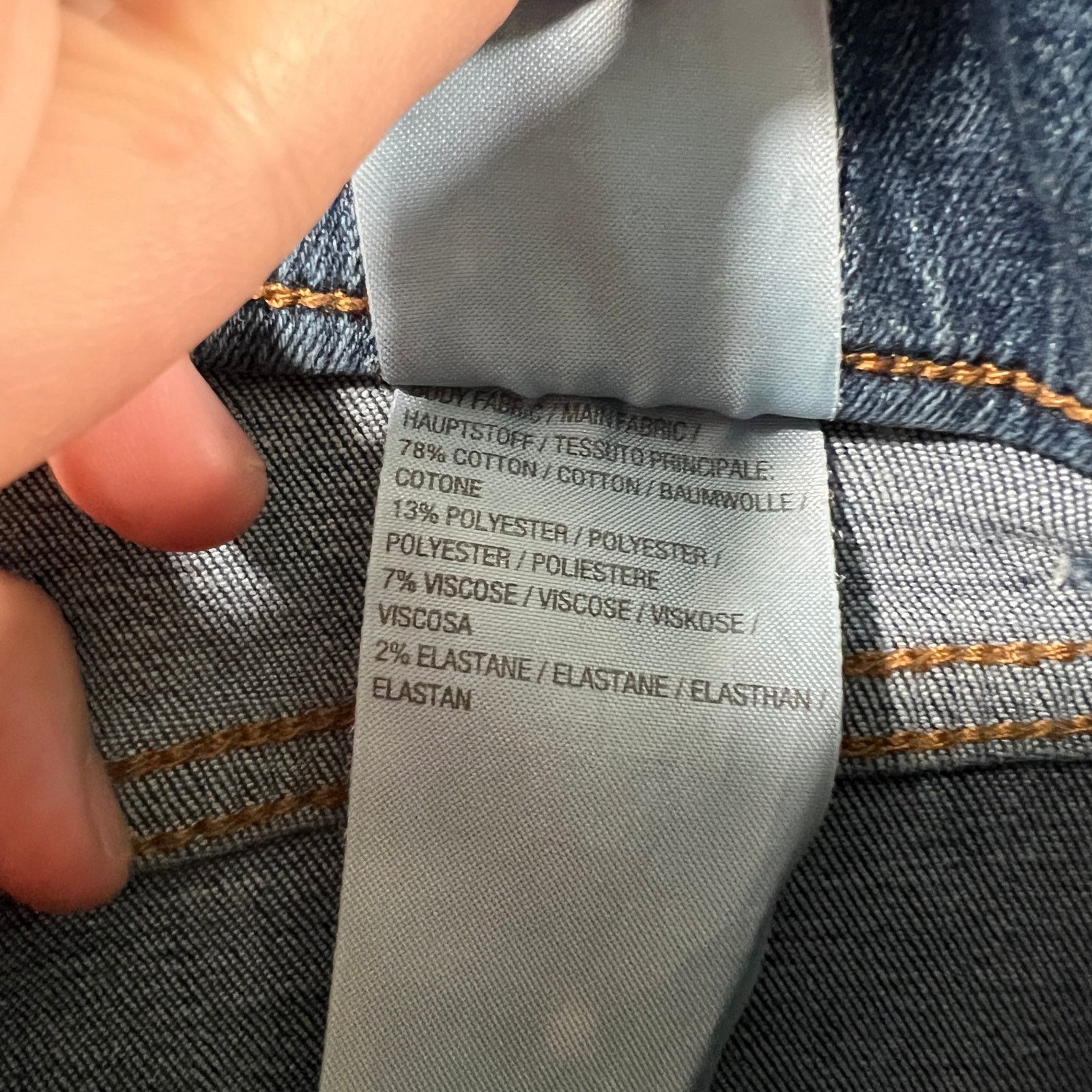 Other Denim & Co. Canyon Retreat Regular Easy Stretch Denim Size 32" / US 10 / IT 46 - 13 Thumbnail