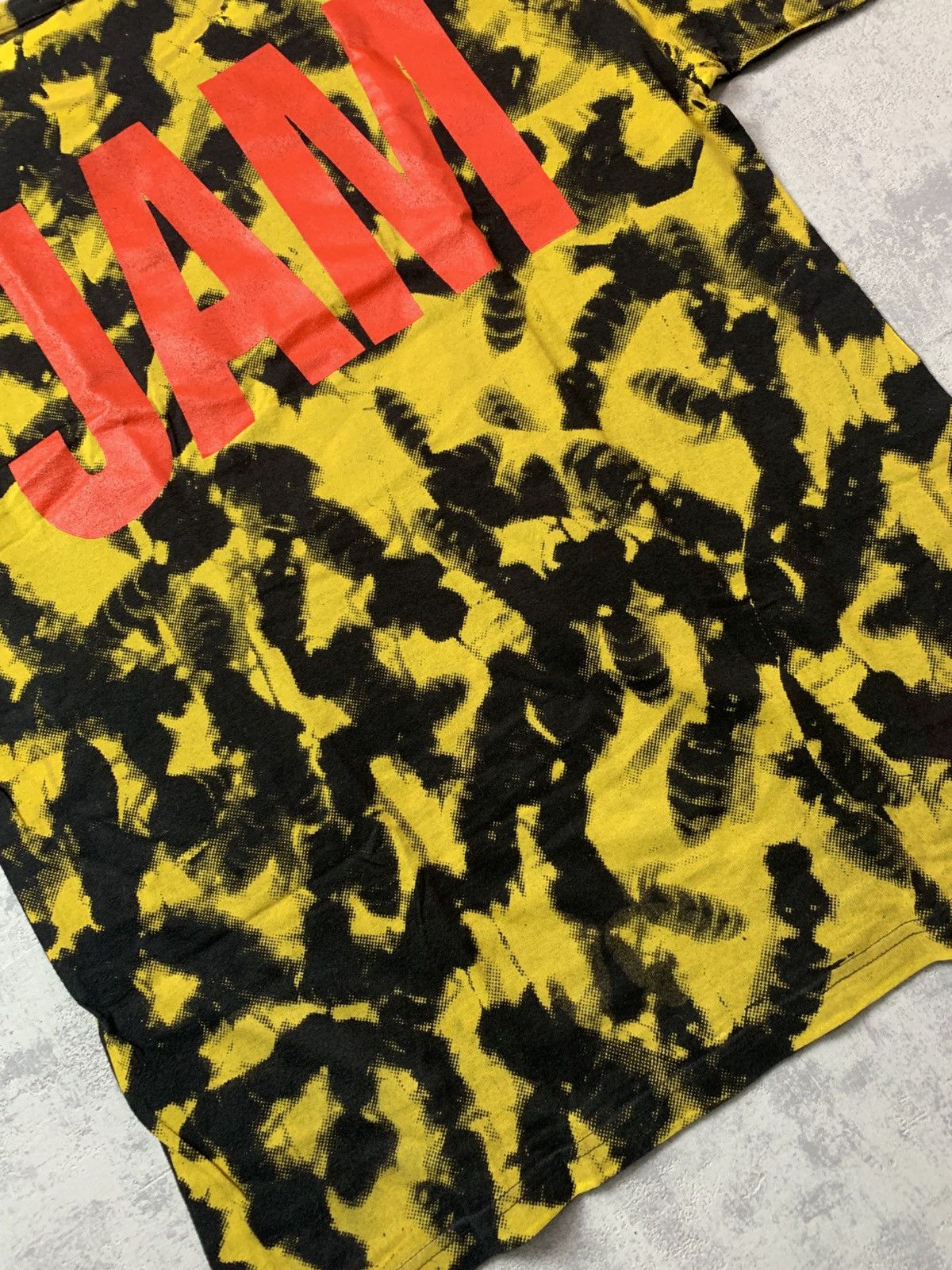 Band Tees × Vintage Vintage 90's LITTLE ANGELS JAM Album All Over Print Band Tee Size US XL / EU 56 / 4 - 12 Thumbnail