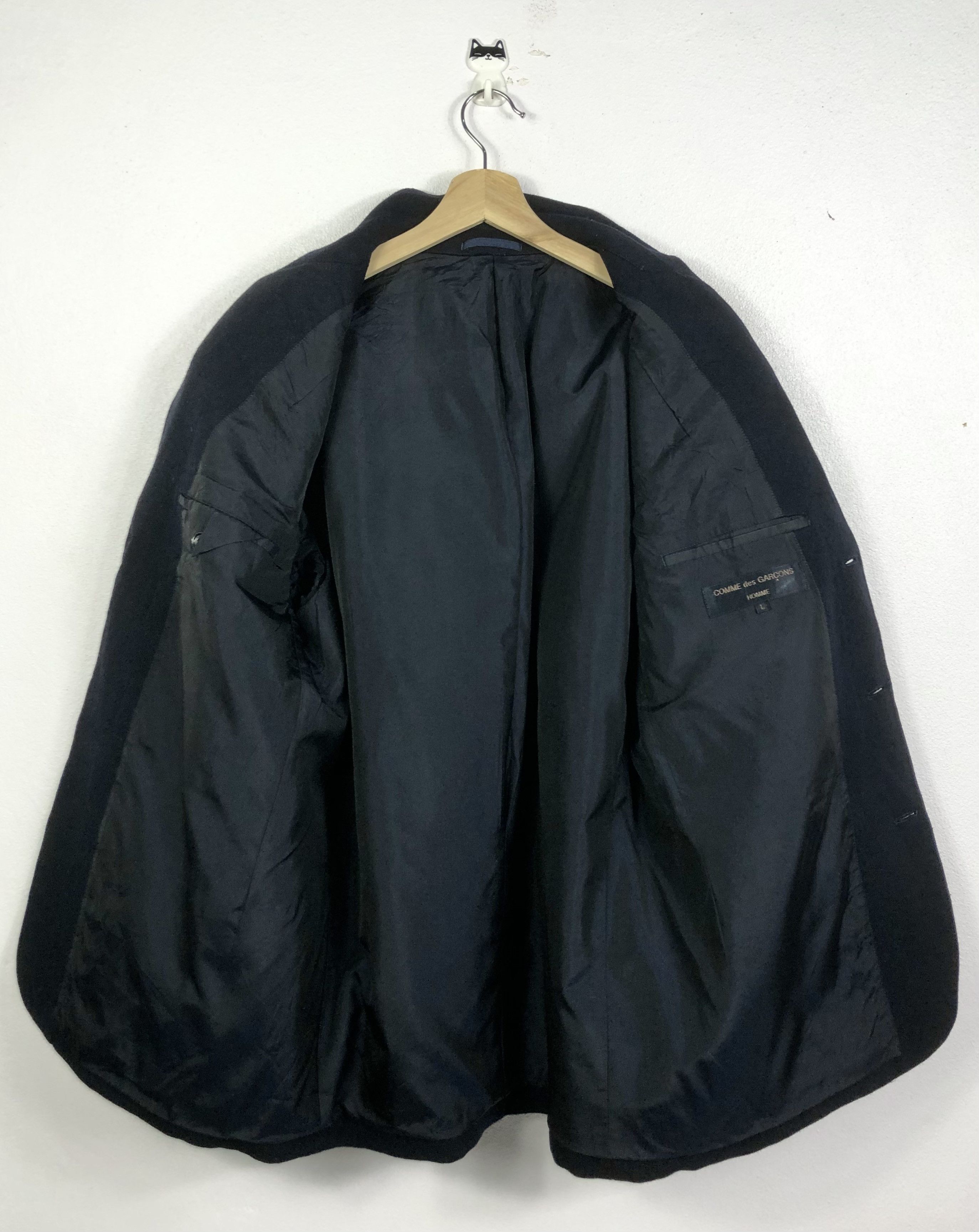Comme des Garcons Homme Rare Vintage Comme des Garcons Homme AD1996 Wool Jacket Size US L / EU 52-54 / 3 - 10 Thumbnail