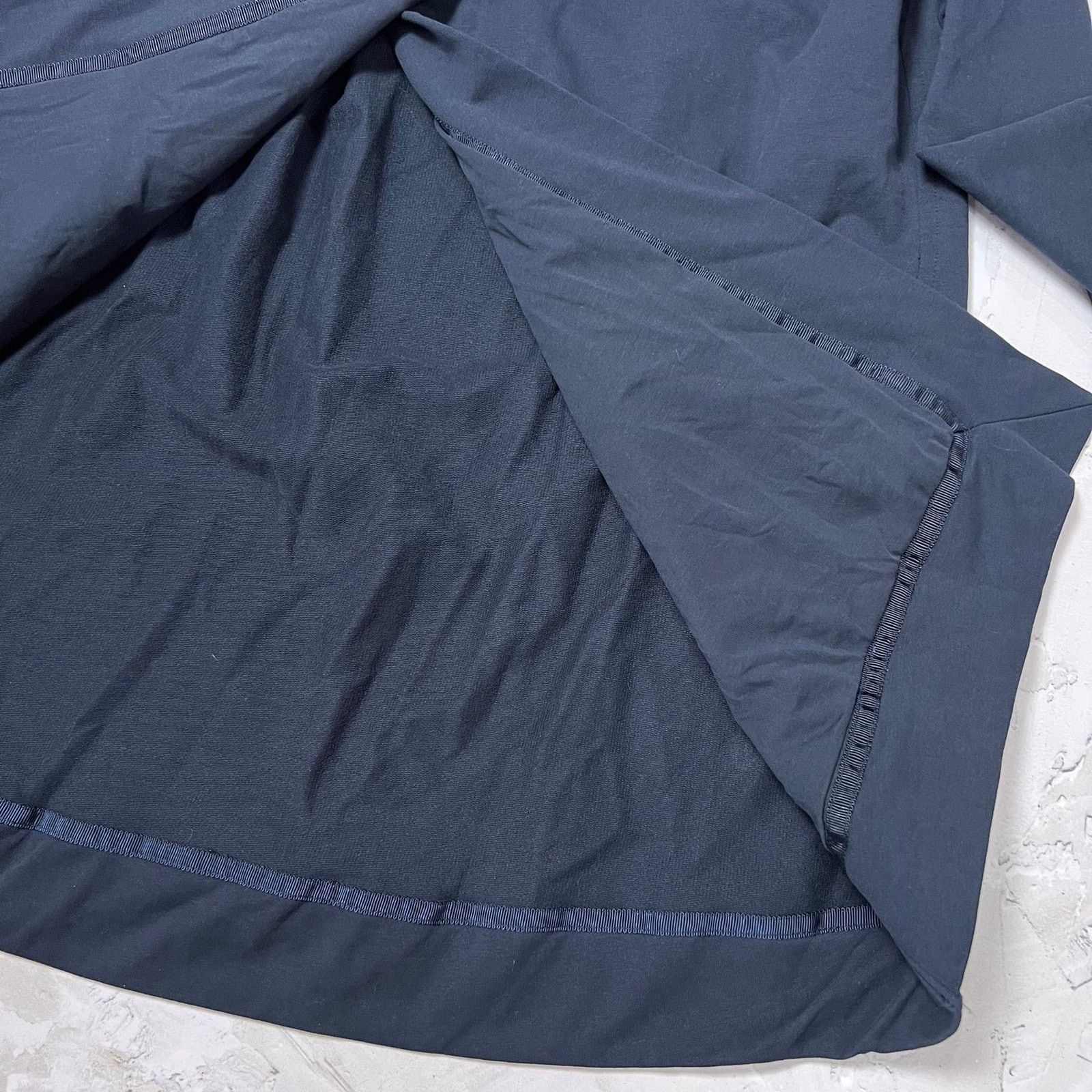 Lululemon Lululemon Belle Wrap Jacket Inkwell Navy French Terry Size 4 Size S / US 4 / IT 40 - 6 Thumbnail