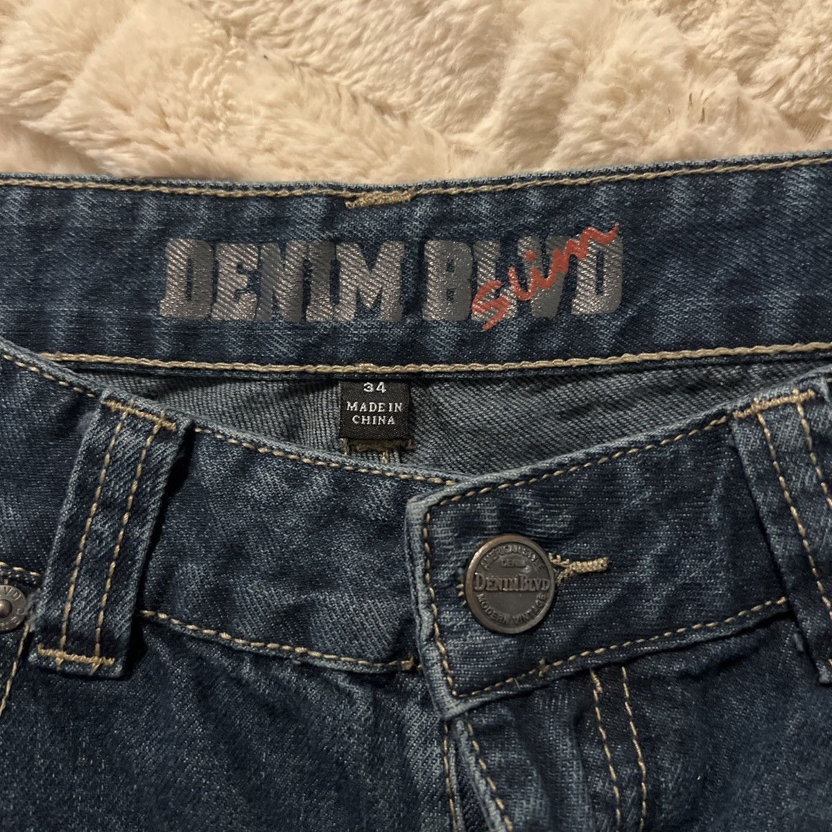 Denim & Co. Men jeans denim blvr Size US 34 / EU 50 - 2 Thumbnail
