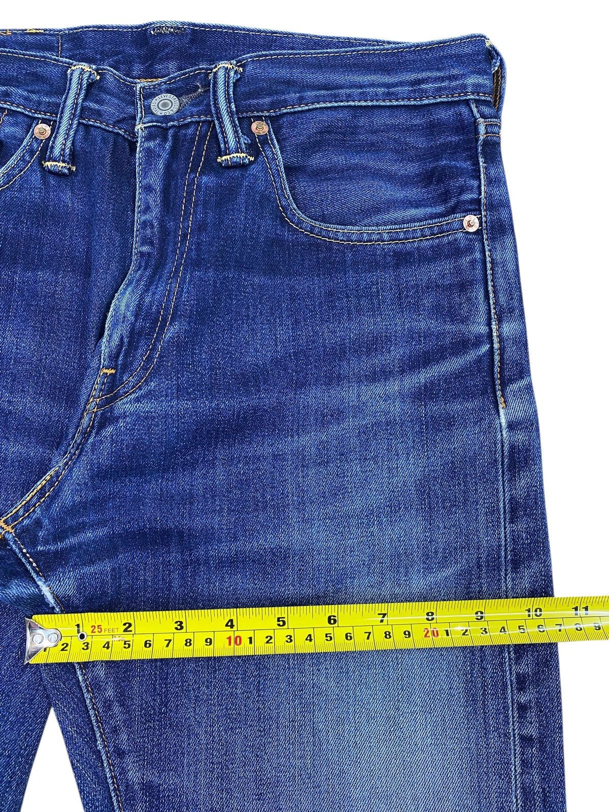 Levi's Levi’s Whiskered Faded Wash Style Straight Leg Jeans Size US 30 / EU 46 - 6 Thumbnail