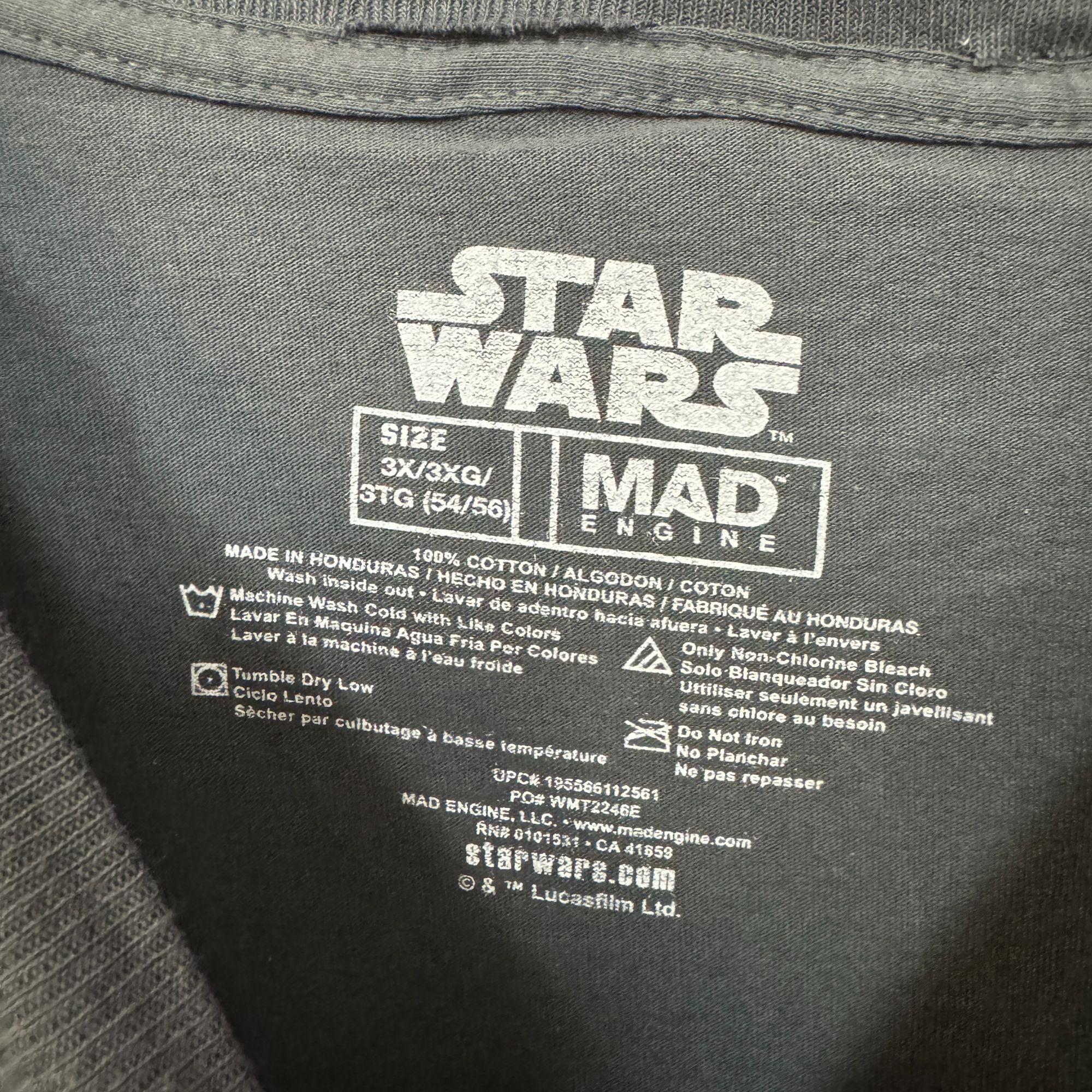 Star Wars Grogu Doodle The Mandalorian Star Wars Tshirt Size 3XL Size US XXL / EU 58 / 5 - 4 Thumbnail