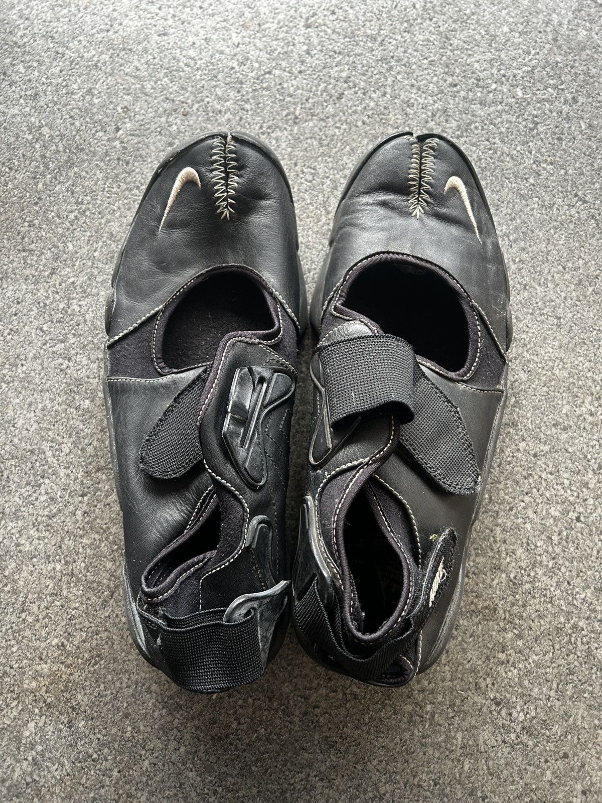 Nike QUICK SALE Nike Air Rift 2001 Leather Sneakers Size US 12 / EU 45 - 11 Thumbnail