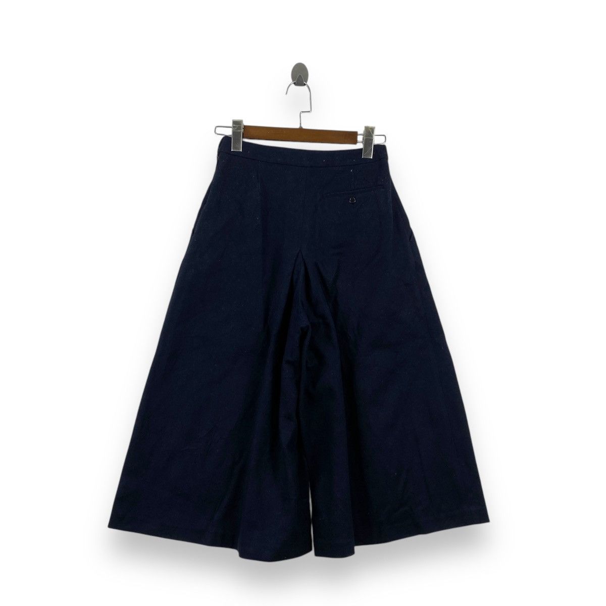 Uniqlo UNIQLO X INES DE LA FRESSANGE Navy Culottes Wide Leg Pant Size 24" / US 00 / IT 34 - 3 Thumbnail