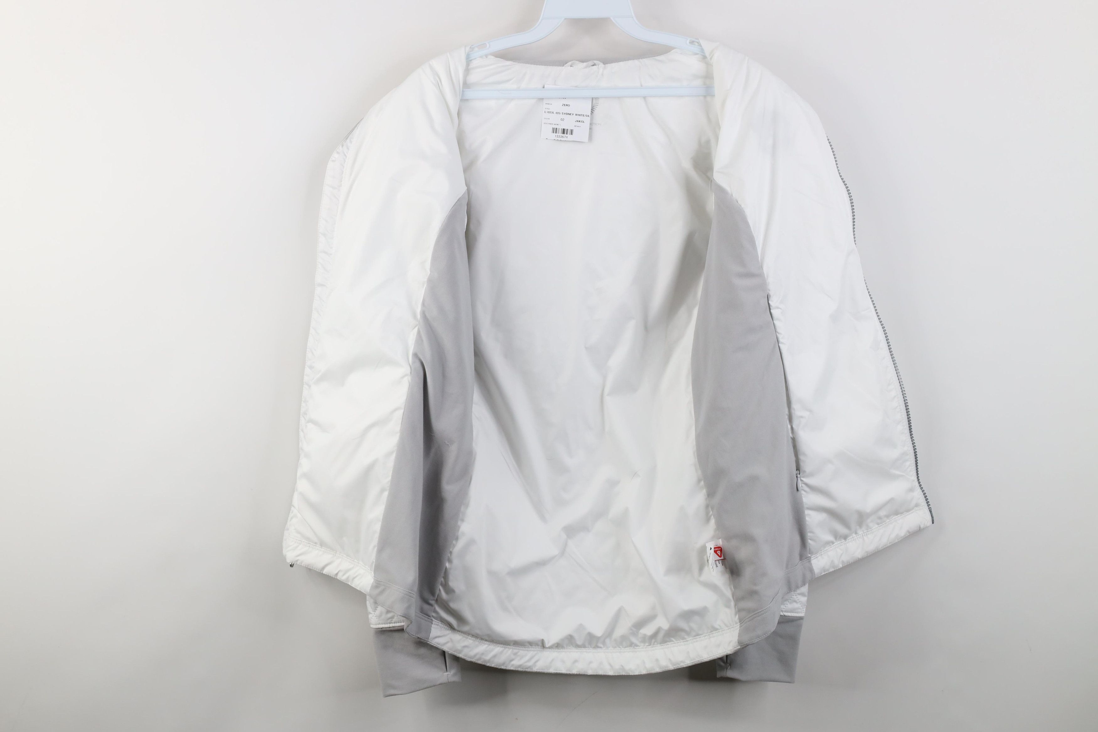 Vintage New Zero Restriction Beach Golf Links Quilted Jacket White Size S / US 4 / IT 40 - 10 Thumbnail