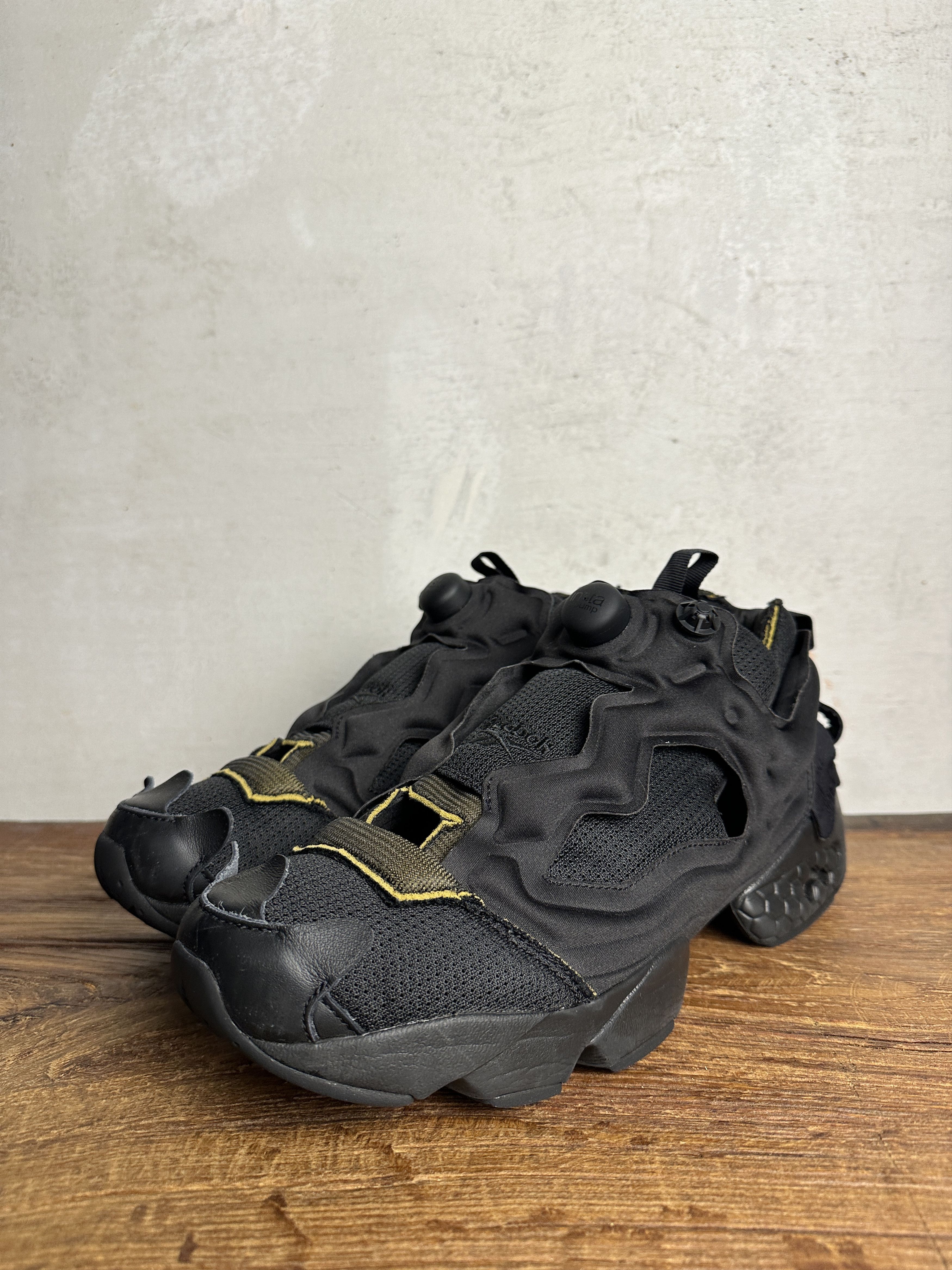 Maison Margiela × Reebok REEBOK MAISON MARGIELA INSTAPUMP FURY MEMORY OF SHOES BLACK Size US 11.5 / EU 44-45 - 2 Thumbnail