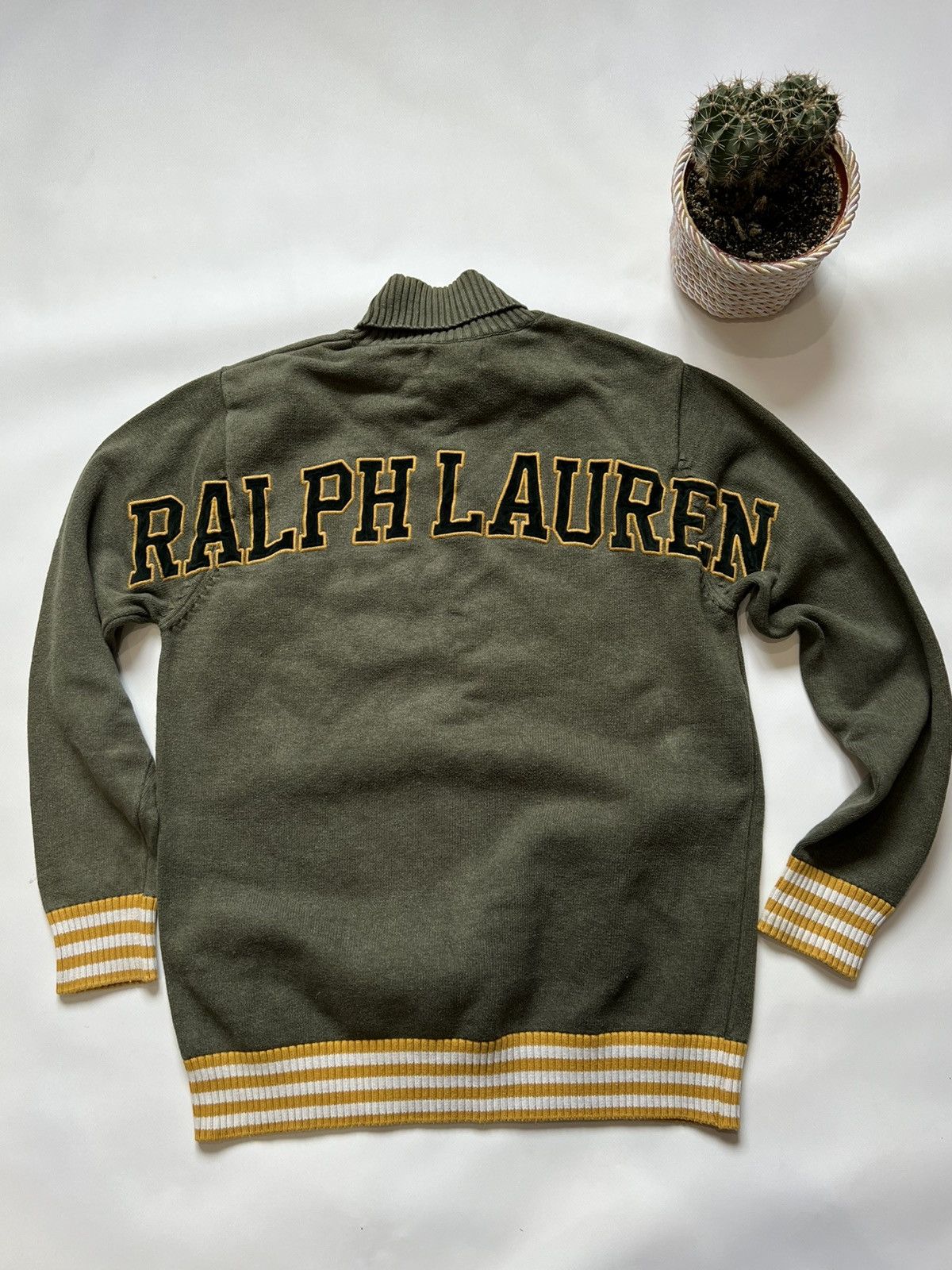 Polo Ralph Lauren Limited Edition Polo Ralph Lauren Umbrella Knitted Sweater Size US XL / EU 56 / 4 - 7 Thumbnail
