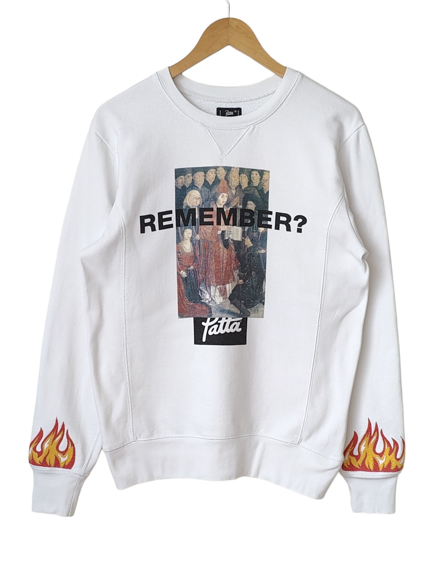 Patta Patta Number Six Remember Flames Sweatshirt Crewneck Size US M / EU 48-50 / 2 - 1 Thumbnail