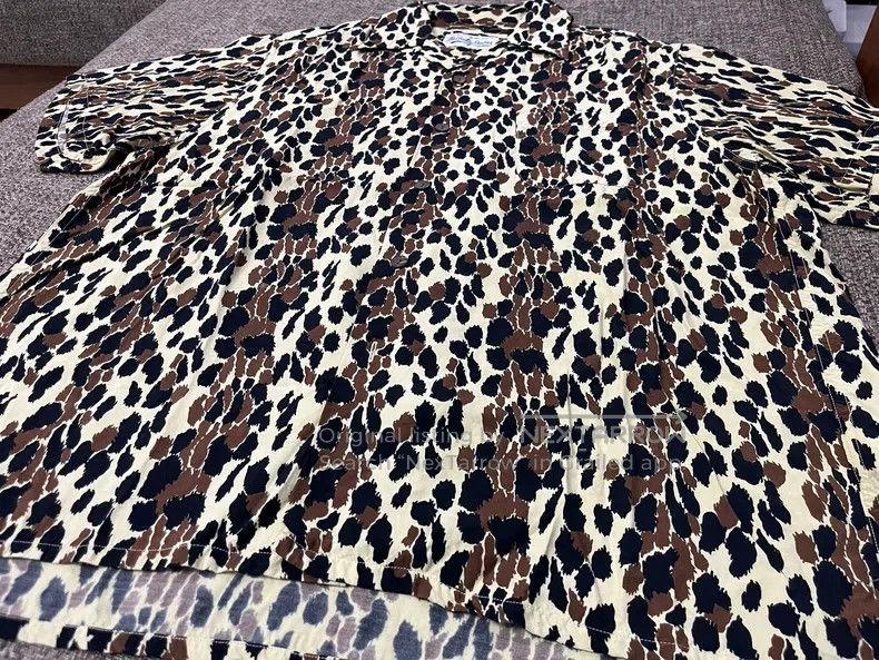 Wacko Maria Wacko Maria Yellow leopard short-sleeved shirt Size US M / EU 48-50 / 2 - 3 Thumbnail