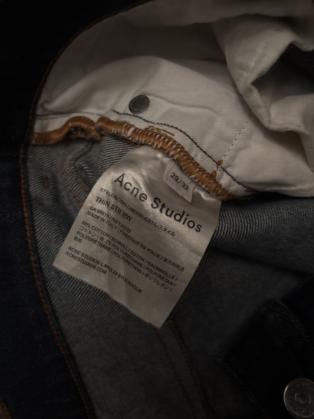 Acne Studios acne studios denim 29x32 Size US 29 - 5 Thumbnail