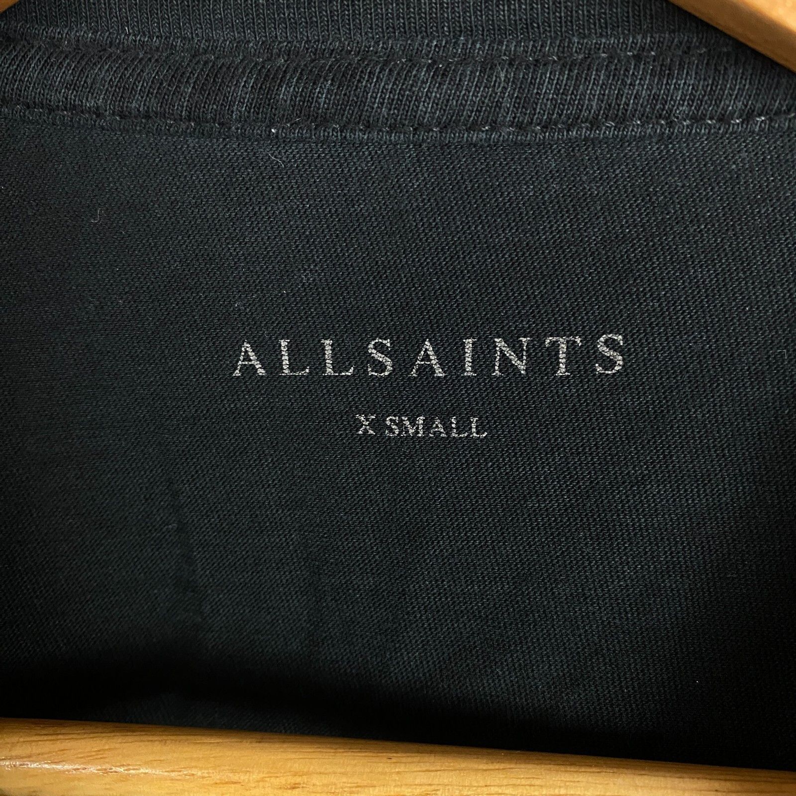 Allsaints Allsaints Tee Men's Size XS Black Short Sleeve ` Size US XS / EU 42 / 0 - 4 Thumbnail