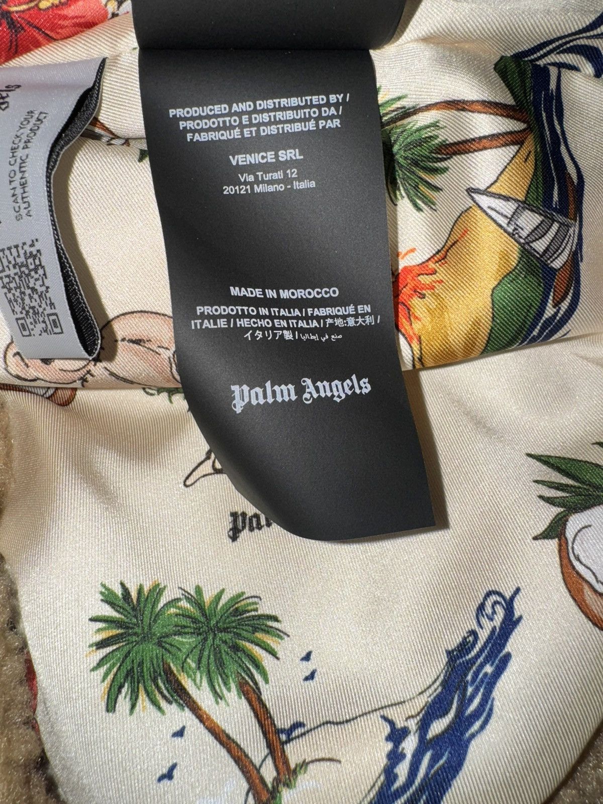 Palm Angels Palm Angels Camel Bear In Mind Overshirt. Size L . 50 Size US M / EU 48-50 / 2 - 9 Thumbnail