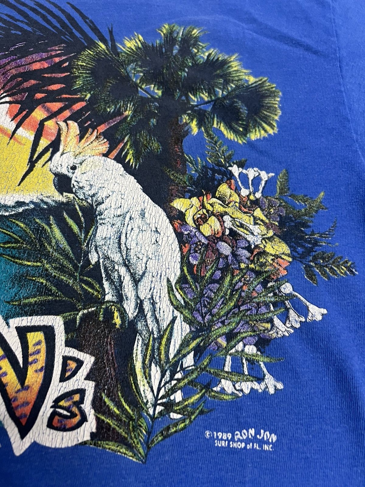 Ron Jon Surf Shop × Vintage Vintage 1989 Ron Jon - Short Sleeve Size US M / EU 48-50 / 2 - 12 Thumbnail