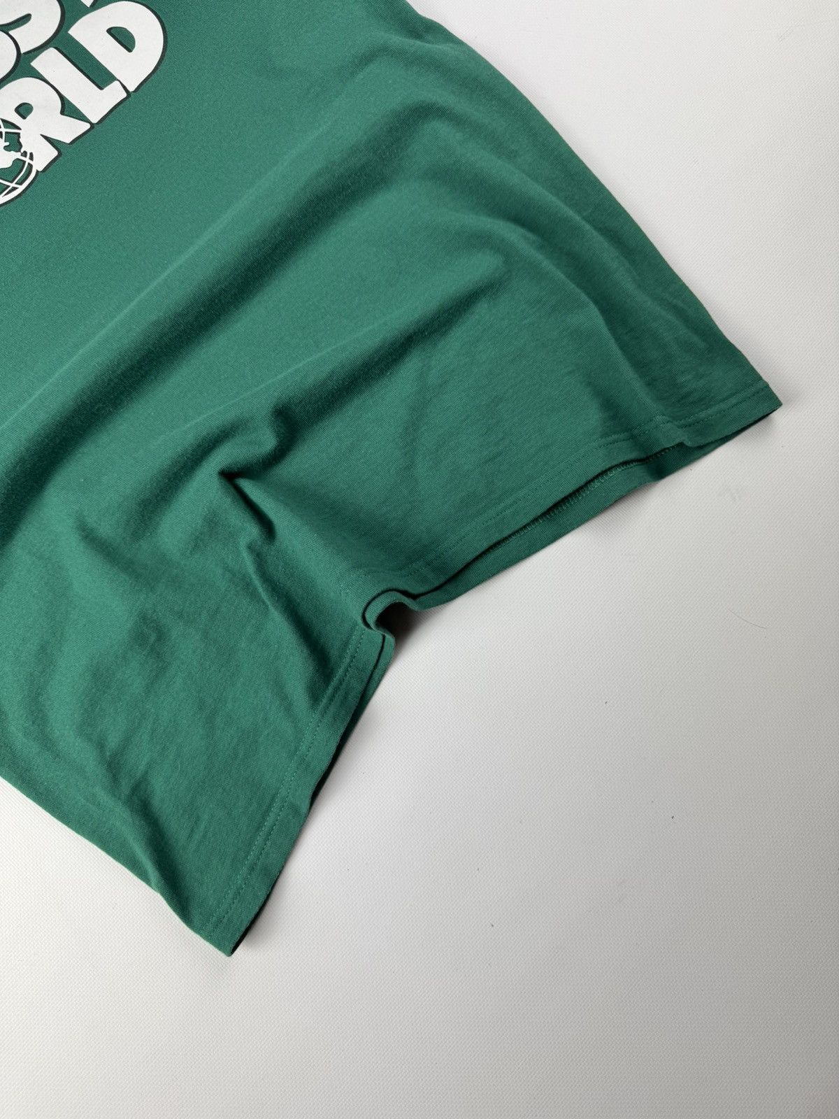Stussy Stüssy World Tee Dark Green T-Shirt Size US M / EU 48-50 / 2 - 5 Thumbnail