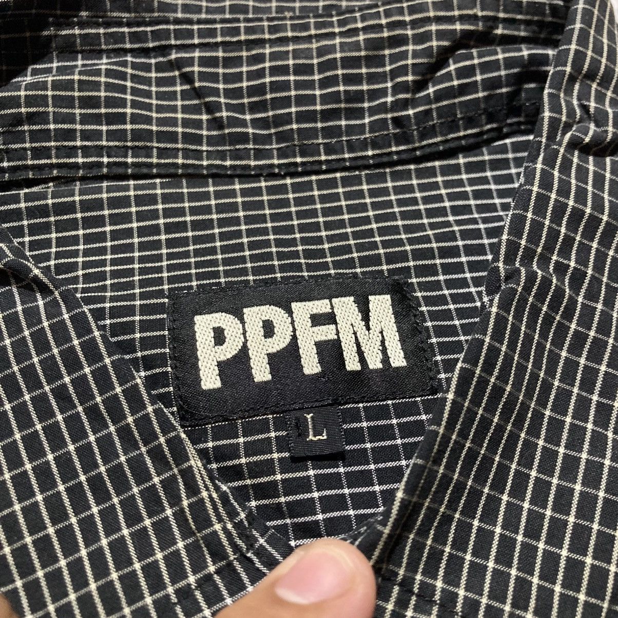 PPFM 2000s PPFM Protector Guitar Beaded Bling Shirt Short Slevee Size US M / EU 48-50 / 2 - 16 Thumbnail