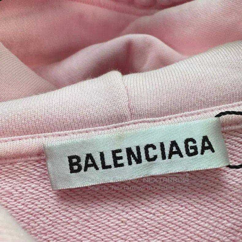 Balenciaga Balenciaga Crew Print Hoodie. Size US S / EU 44-46 / 1 - 5 Thumbnail