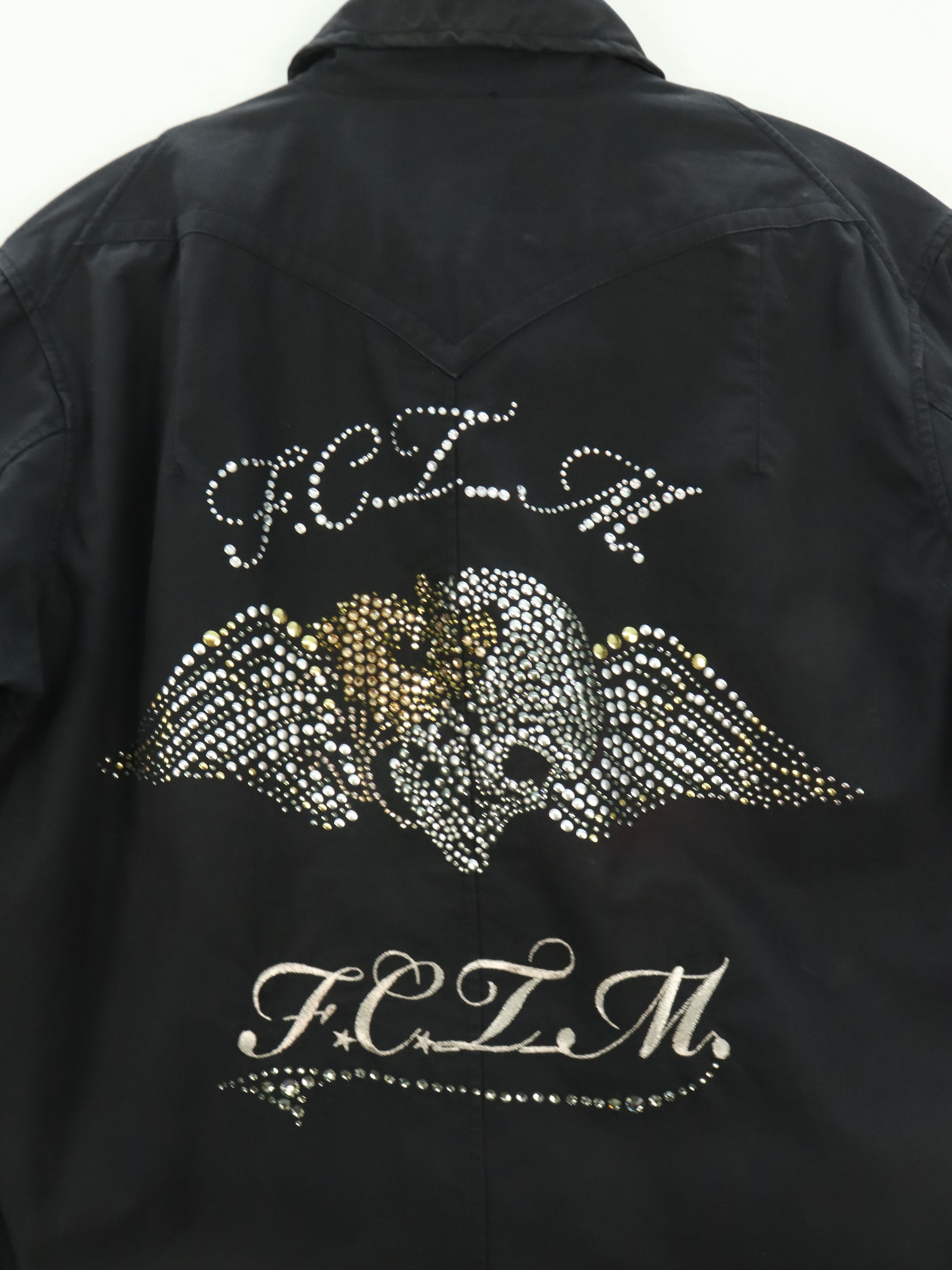 FranCisT MOR.K.S × Seditionaries Gothic Seditionaries Punk Horse Leather Trim Pocket LS Shirt Size US S / EU 44-46 / 1 - 5 Thumbnail