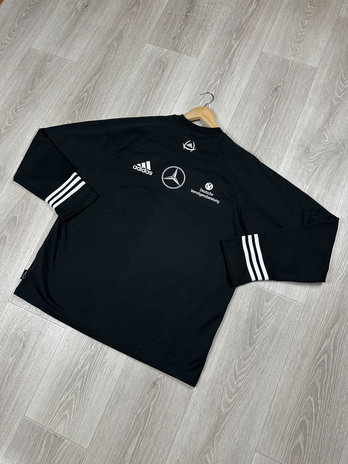 Adidas × Vintage Adidas Mercedes Sweatshirt Jerseys Talent Bochum Enbw Size M Size US M / EU 48-50 / 2 - 8 Thumbnail
