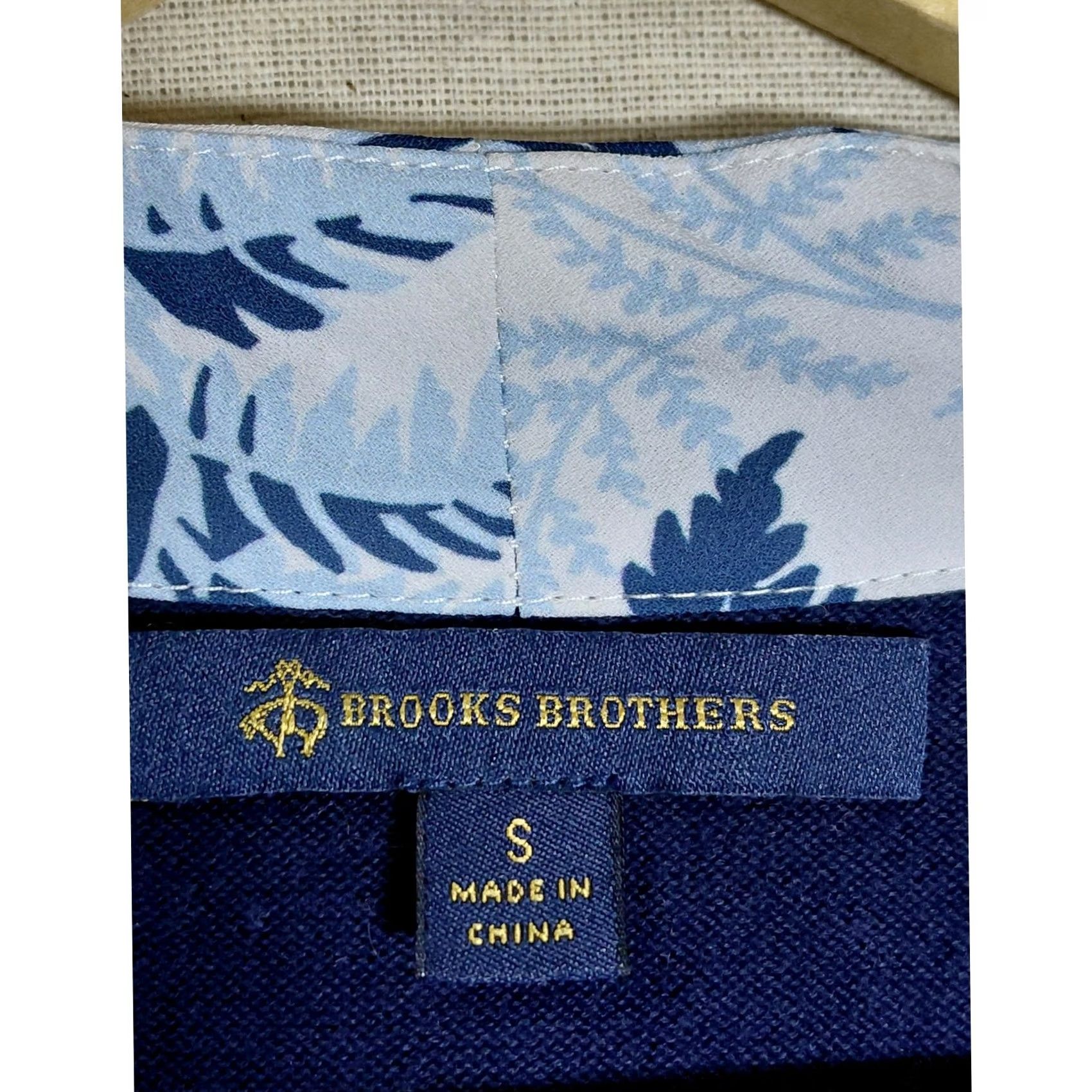 Brooks Brothers Brooks Brothers Sweater S Blue Cotton Solid Knit Women Size S / US 4 / IT 40 - 4 Thumbnail