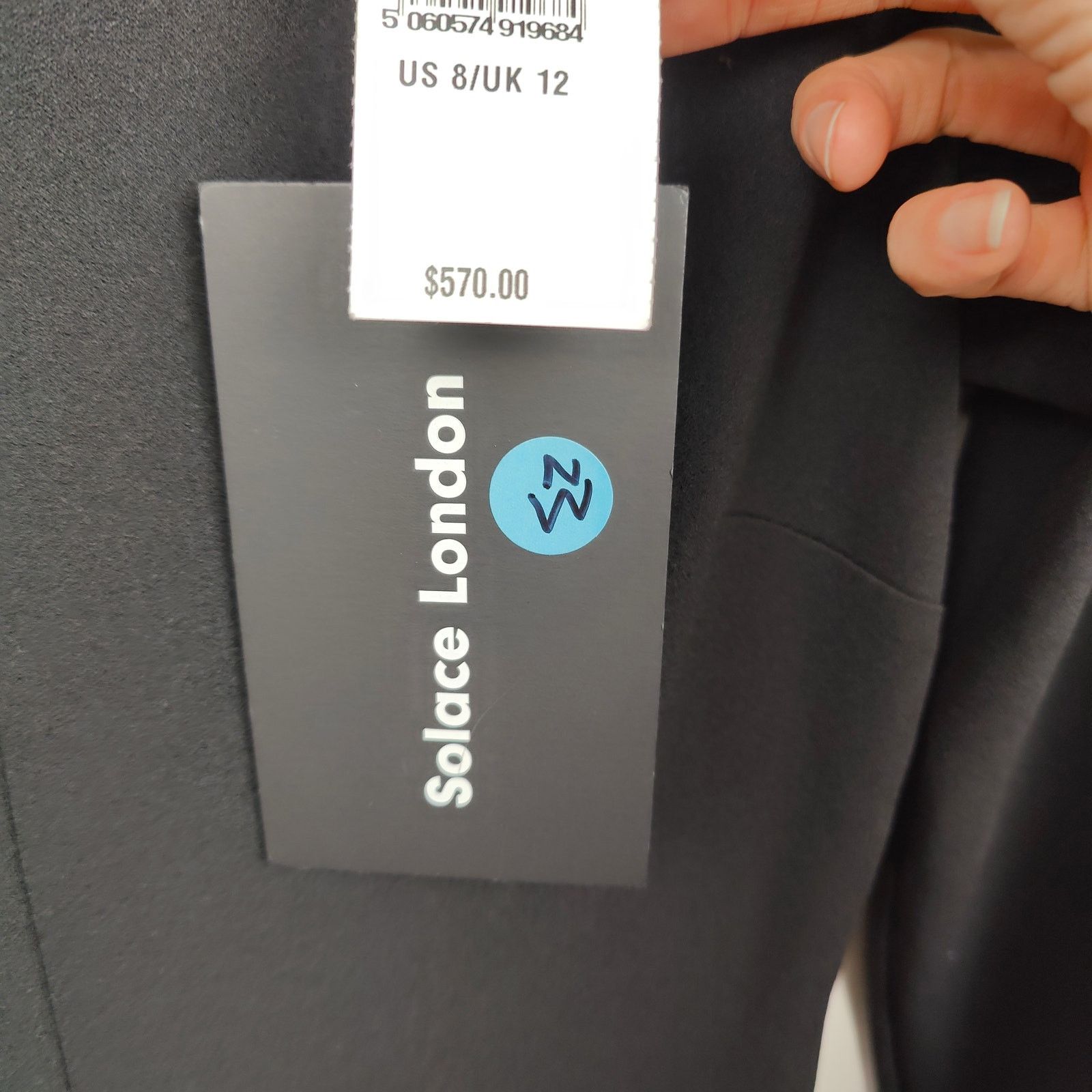 Other Solace London Perrine Long-Sleeve Cocktail Dress Womens US 8 Size M / US 6-8 / IT 42-44 - 6 Thumbnail