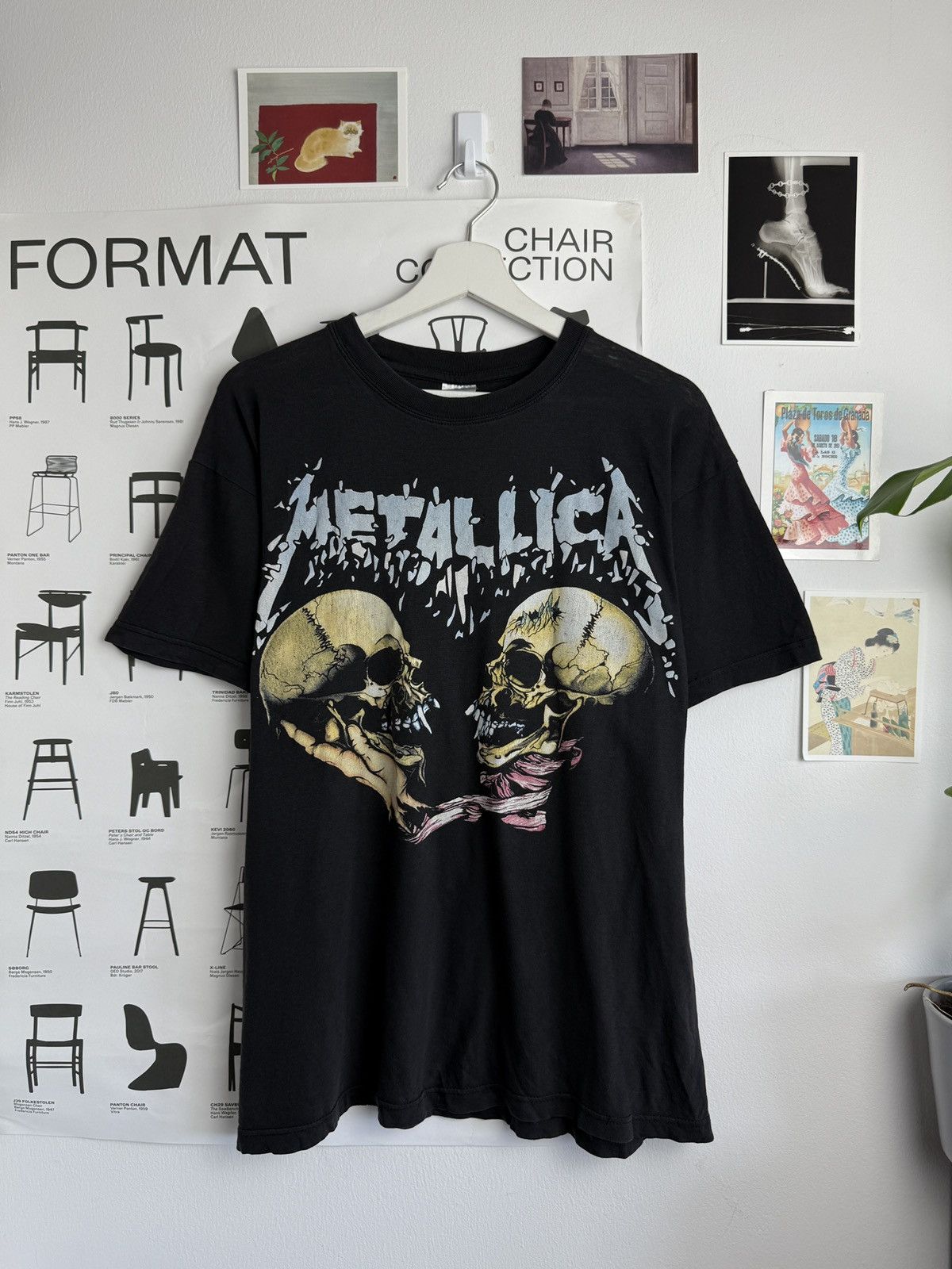Metallica Vintage 90s Metallica skull logo t-shirt L band merch metal Size US L / EU 52-54 / 3 - 1 Thumbnail