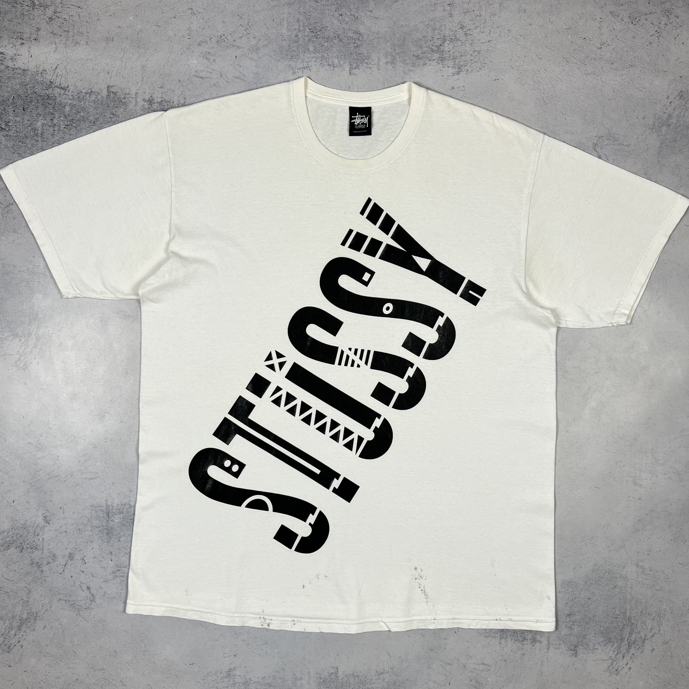 Stussy Vintage Stussy Rare Y2K Big Logo T Shirt 90’s Size US XL / EU 56 / 4 - 2 Thumbnail