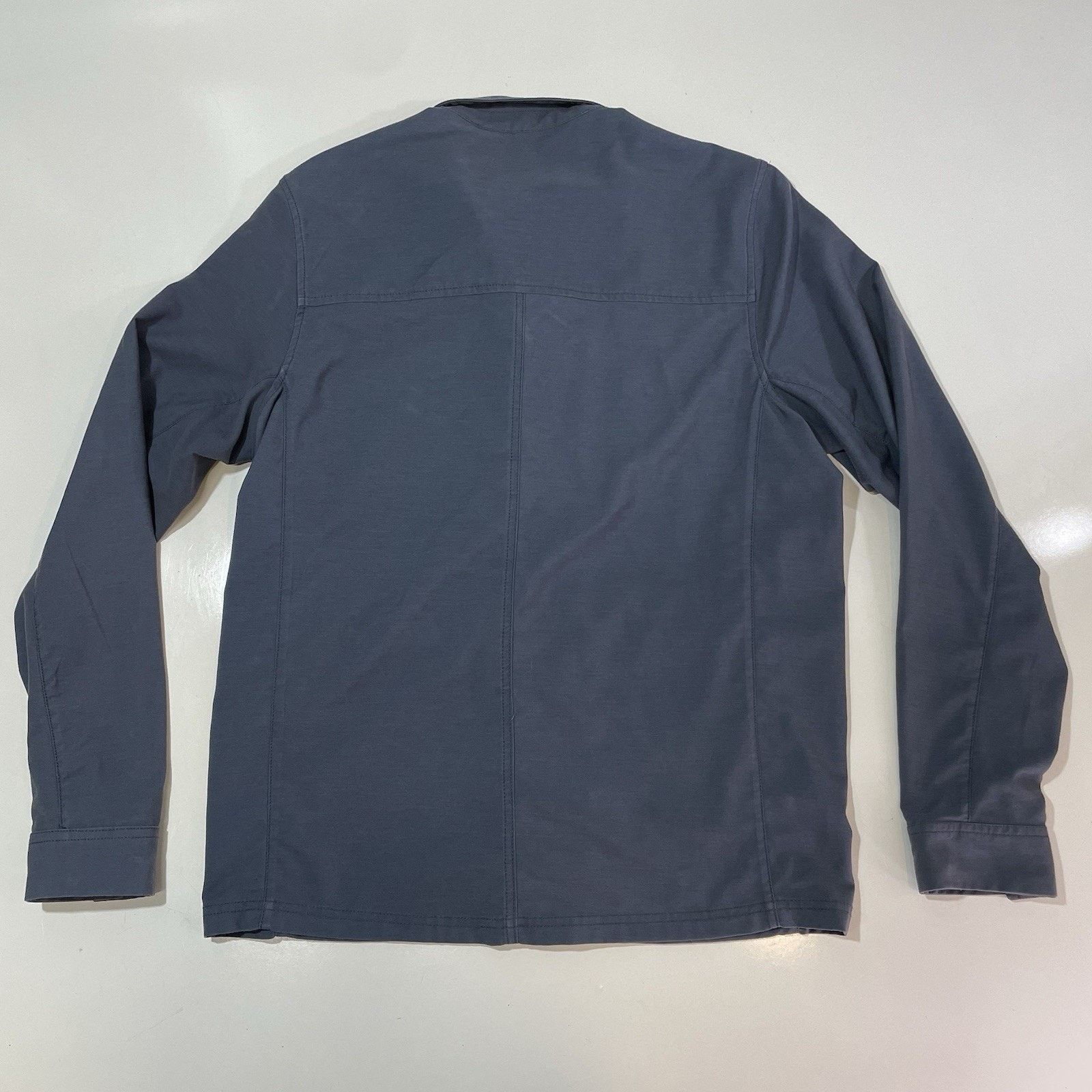 TravisMathew TRAVIS MATHEW Men's Steel Blue Mock Neck Zip Jacket Size M Size US M / EU 48-50 / 2 - 9 Thumbnail